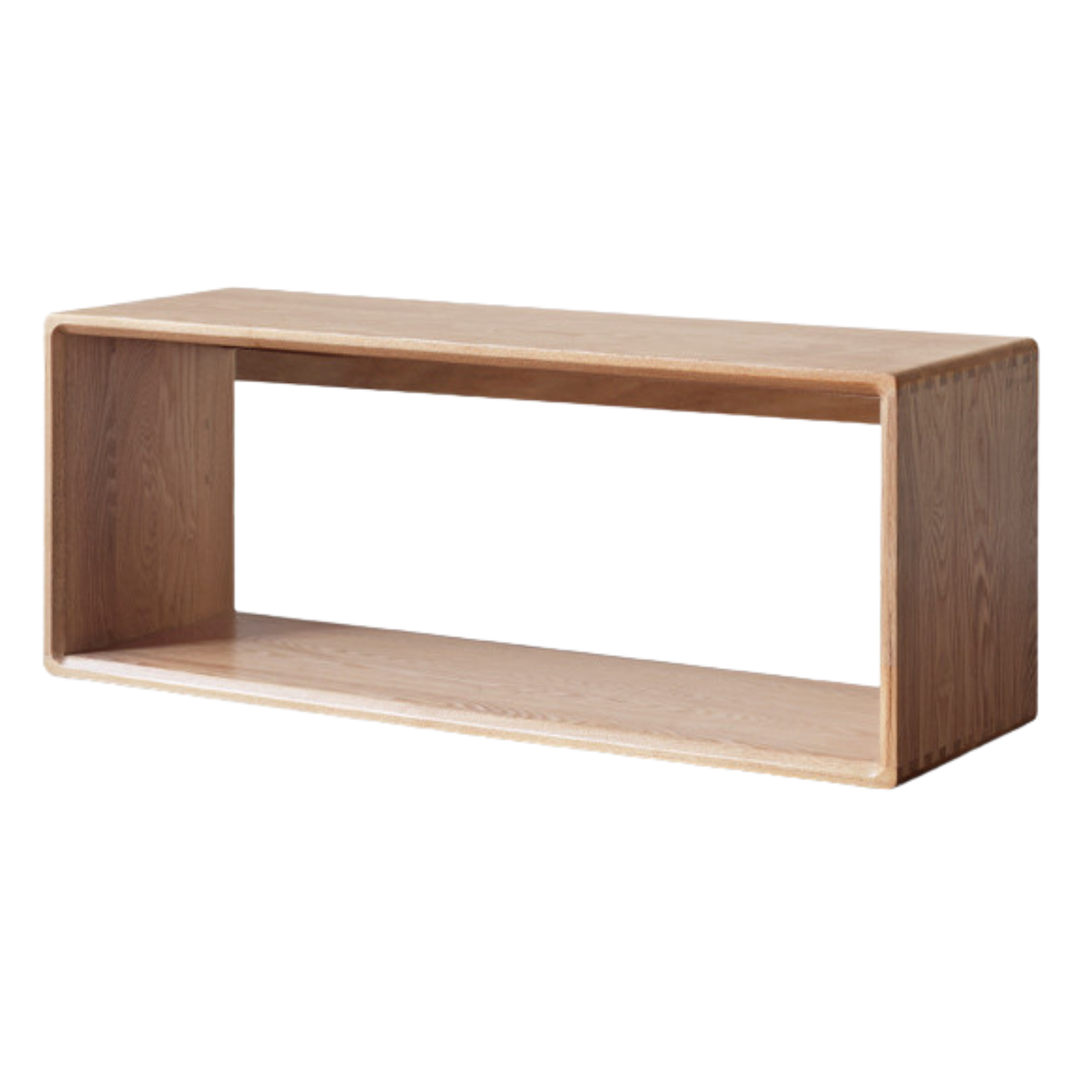 Black Walnut, Сherry, Oak, Poplar Solid Wood Lattice Floor-To-Ceiling Bookshelves