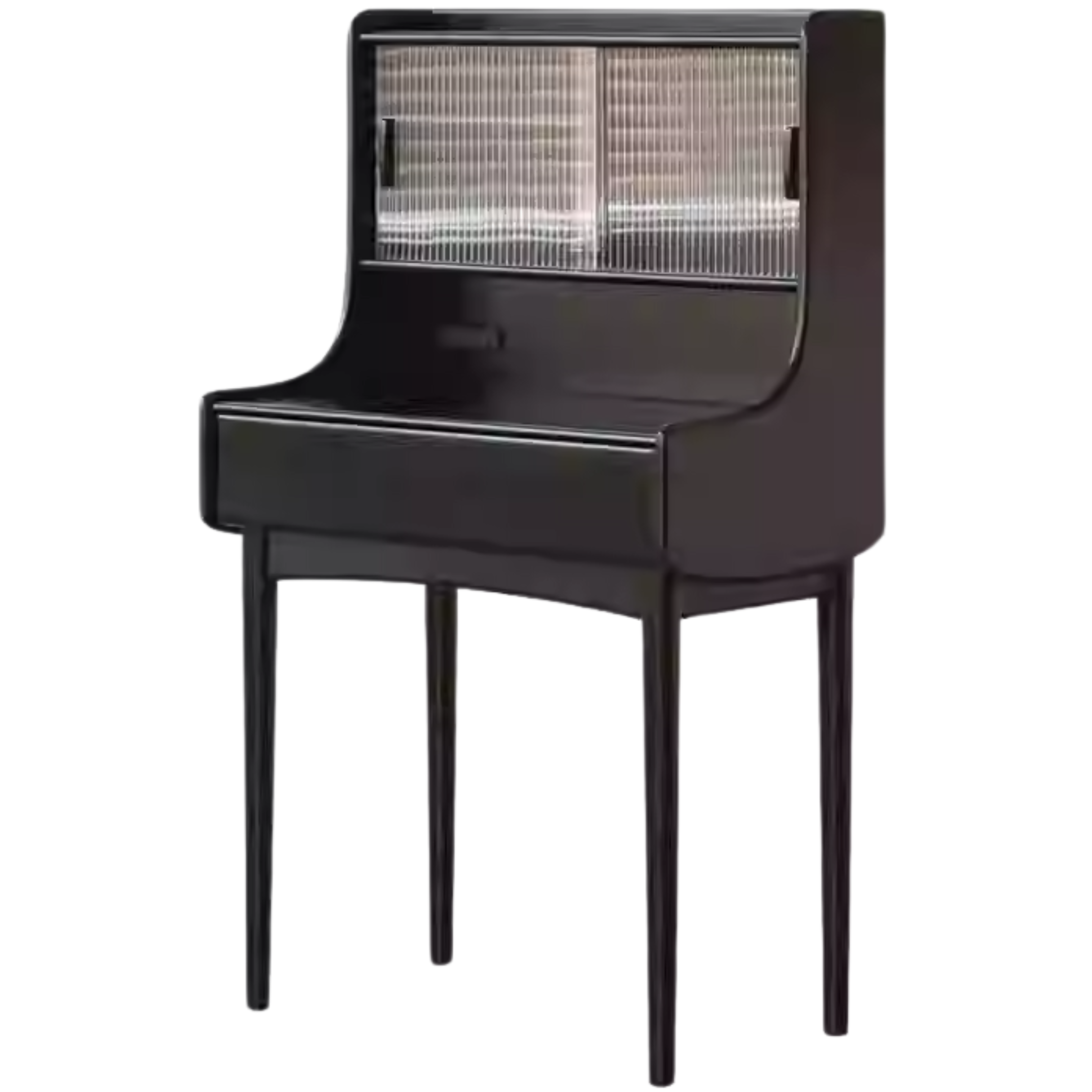 Ash Solid Wood Cream Style Vanity Table.