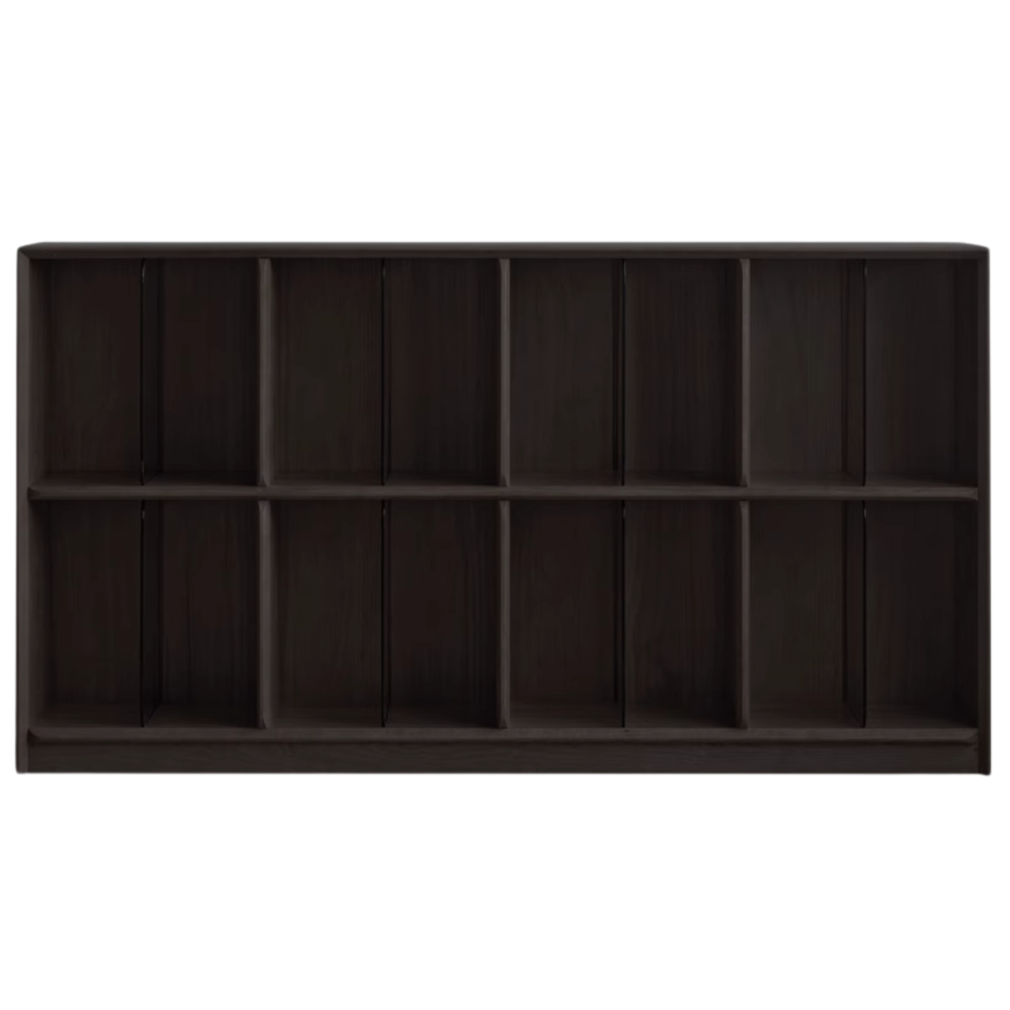 Cherry, Oak Solid Wood Bookshelf Lattice Cabinet