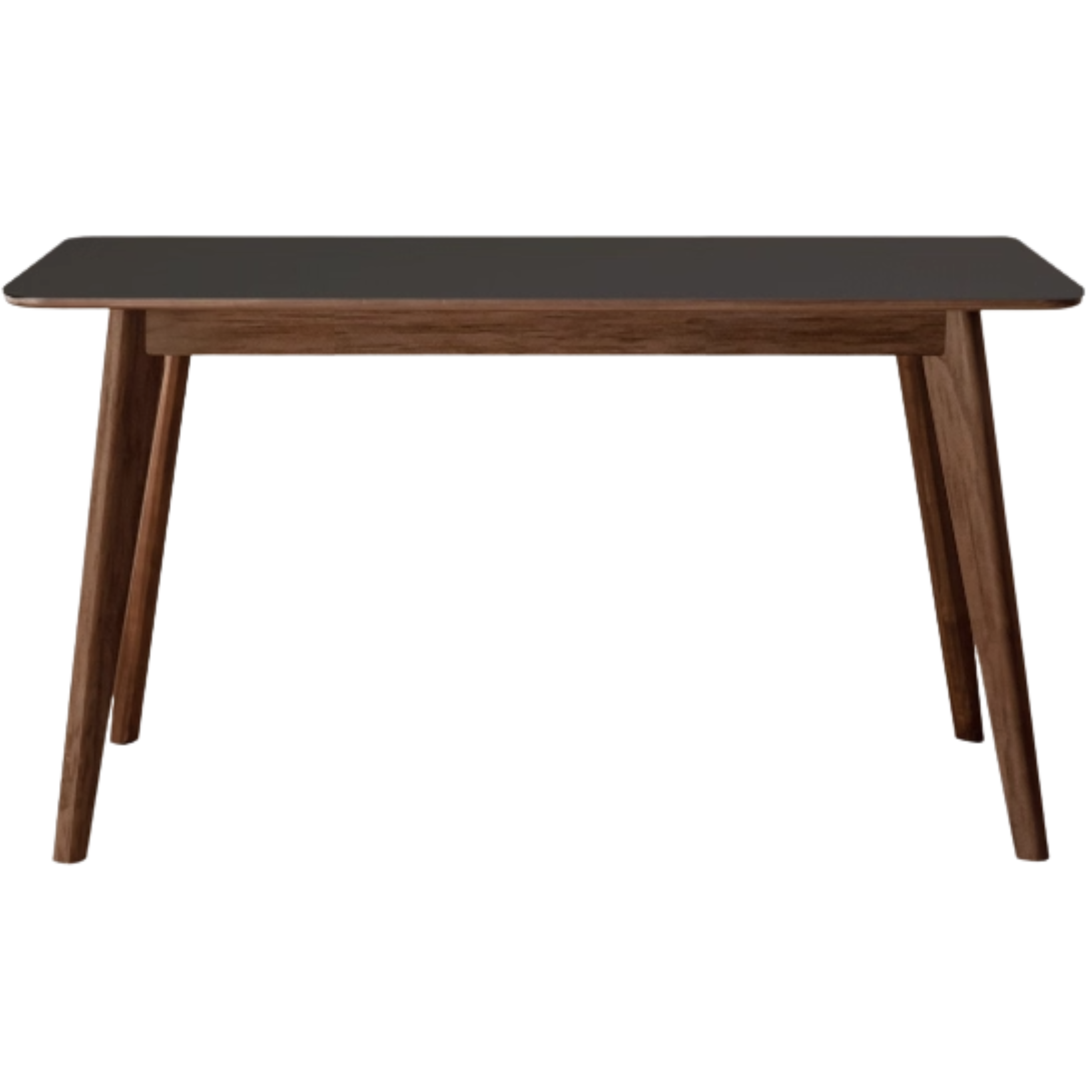 Ash, Black Walnut, Sandalwood Solid Wood Rock Plate Dining Table