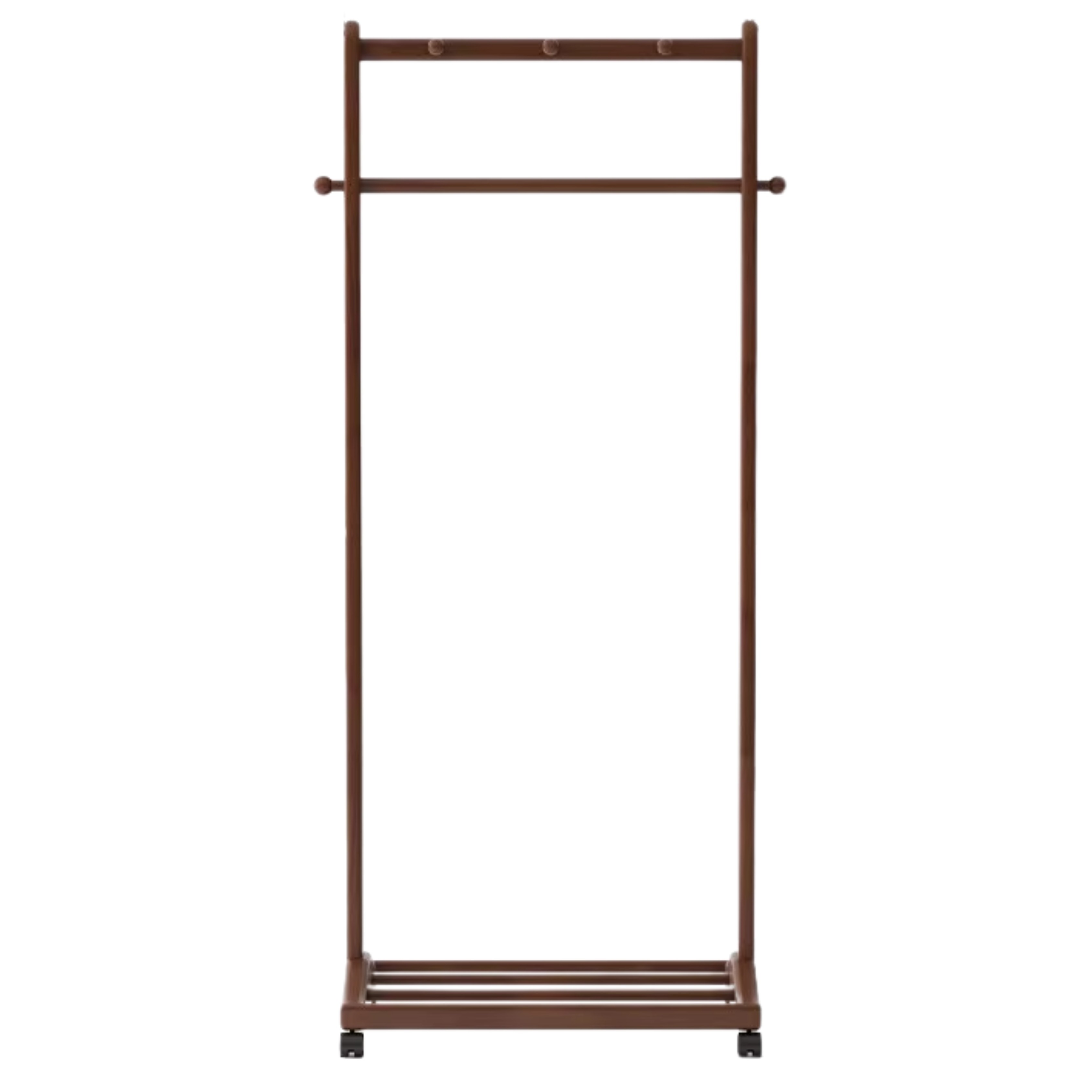Oak, Birch, Solid Rubberwood Movable Hanger