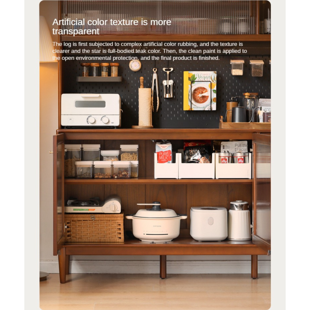 Tulipwood Solid Wood Sideboard Wall Mounted Cabinet