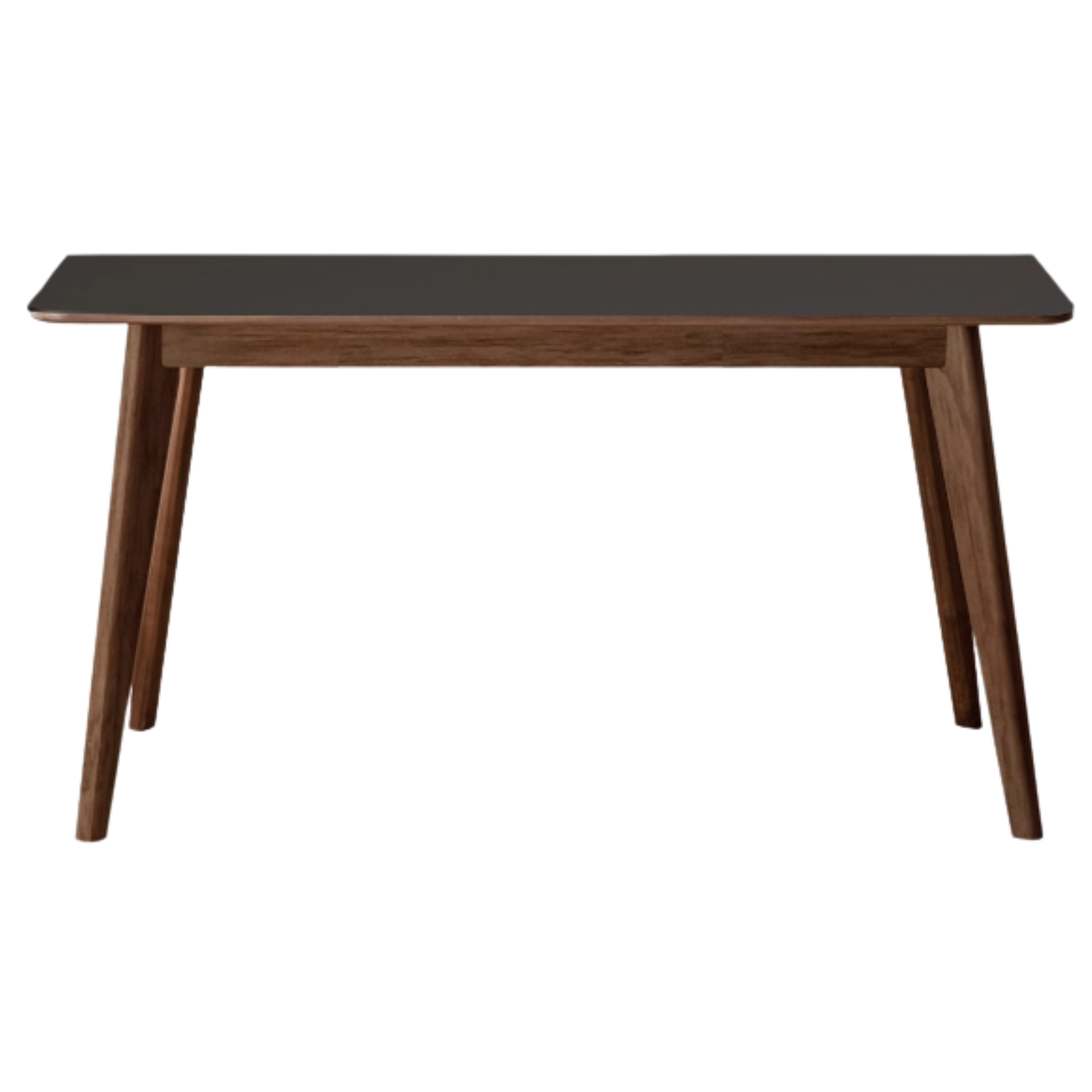 Ash, Black Walnut, Sandalwood Solid Wood Rock Plate Dining Table