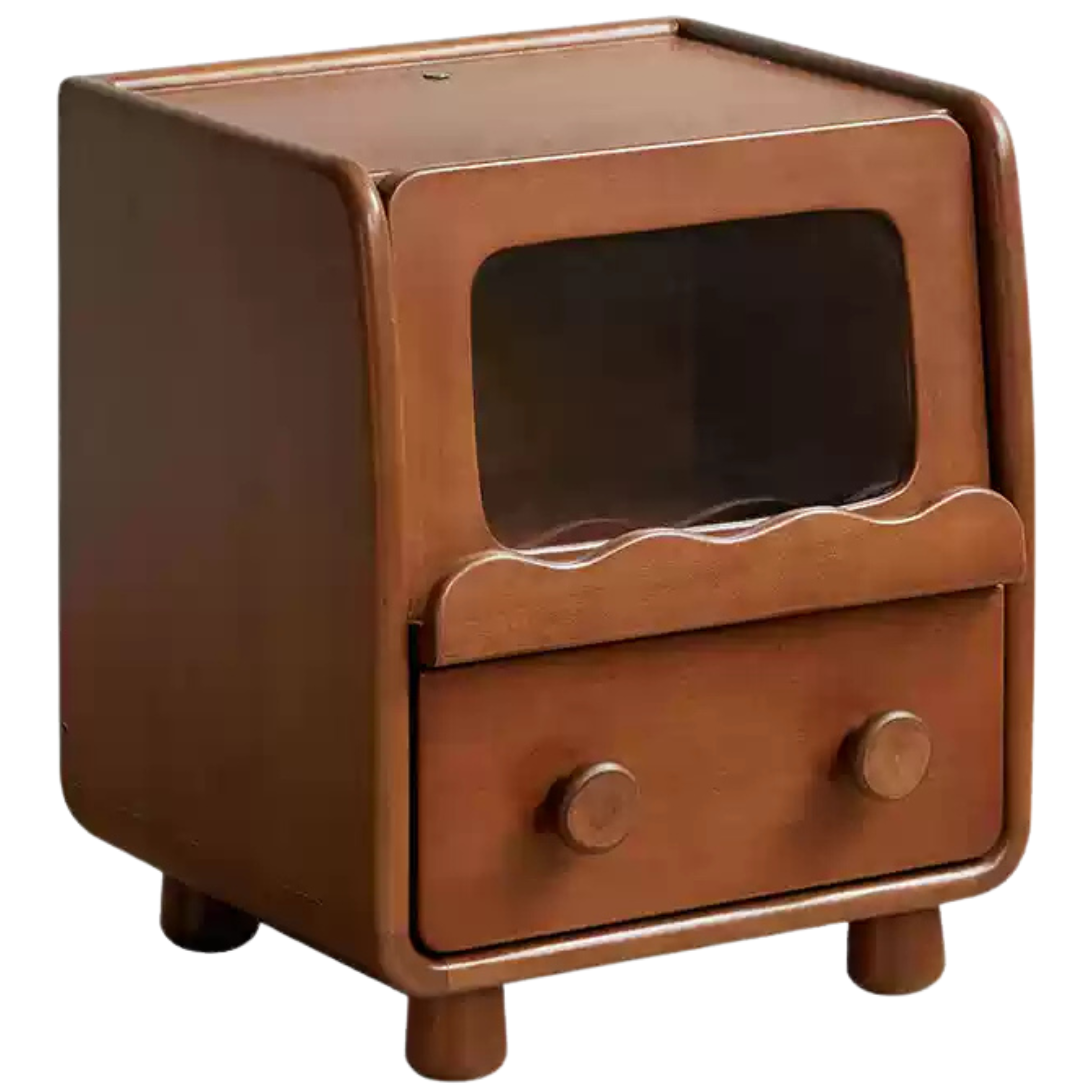 Beech, Poplar Solid Wood Children's Nightstand.