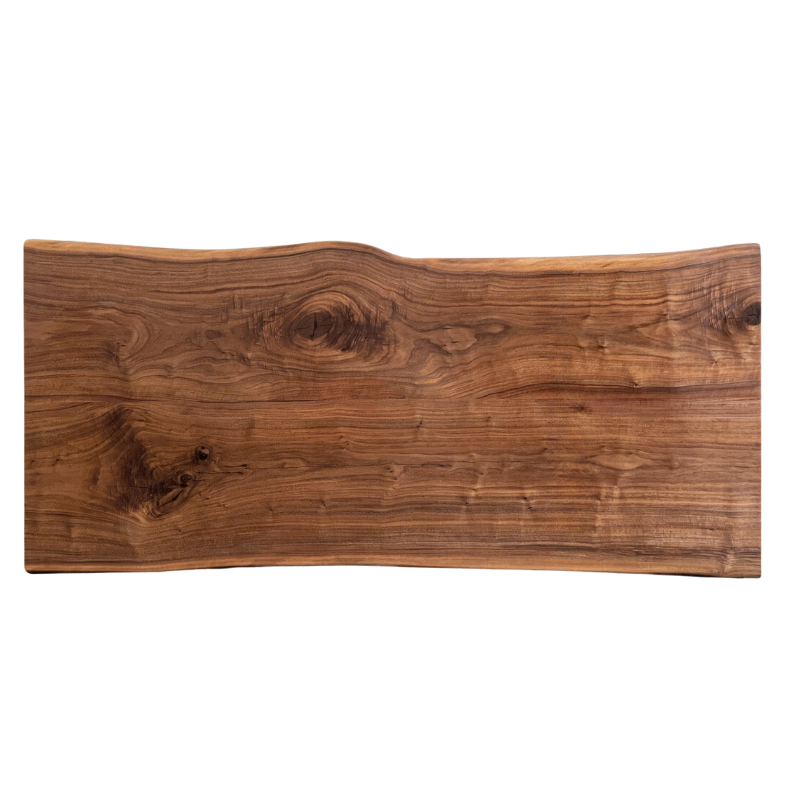 Black Walnut Solid Wood Natural Edge Large Board Dining Table