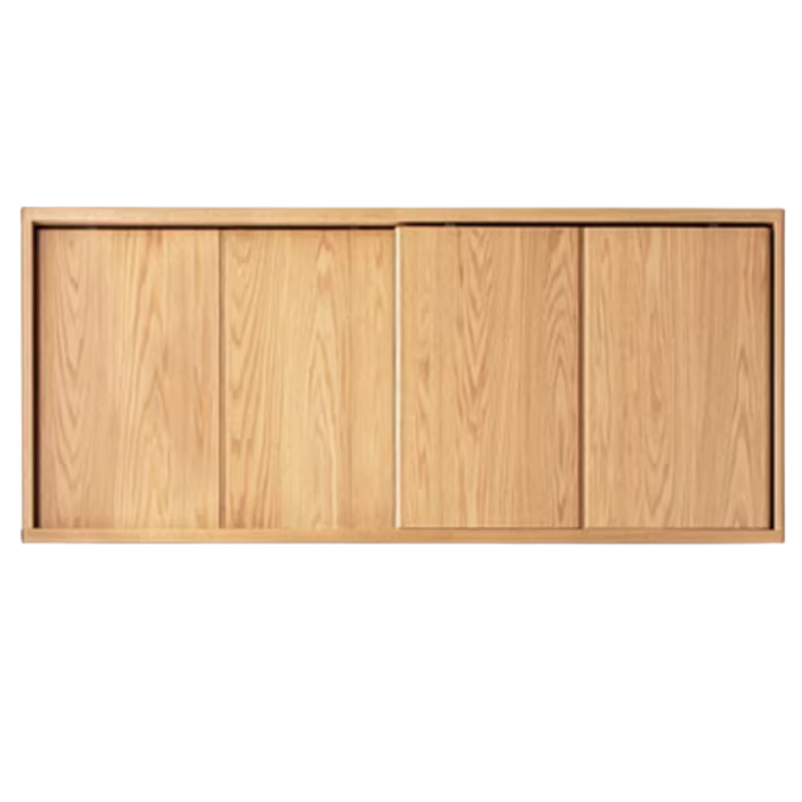 Oak Solid Wood Modern Storage Wardrobe.