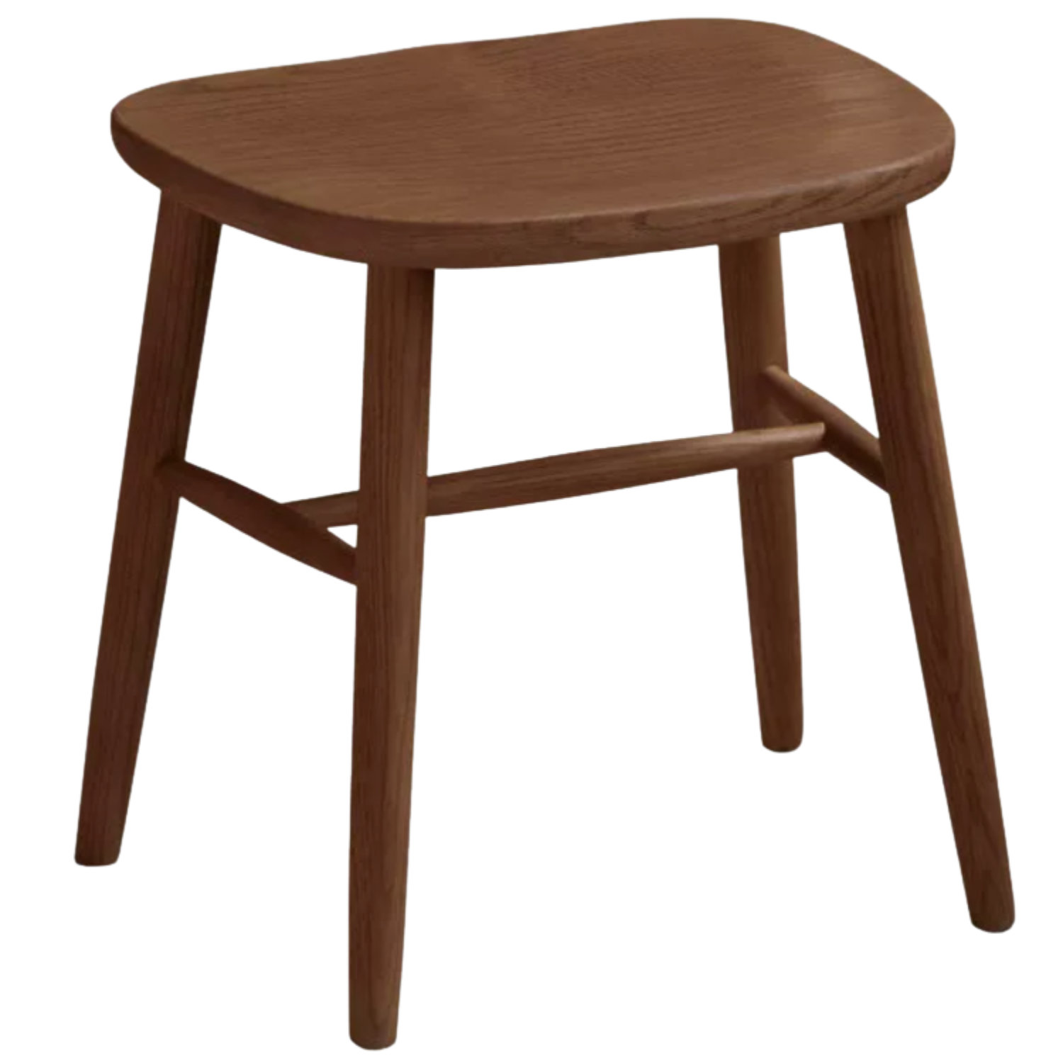 Ash, Oak, Cherry, North American Black Walnut Beech Solid Wood Makeup Stool