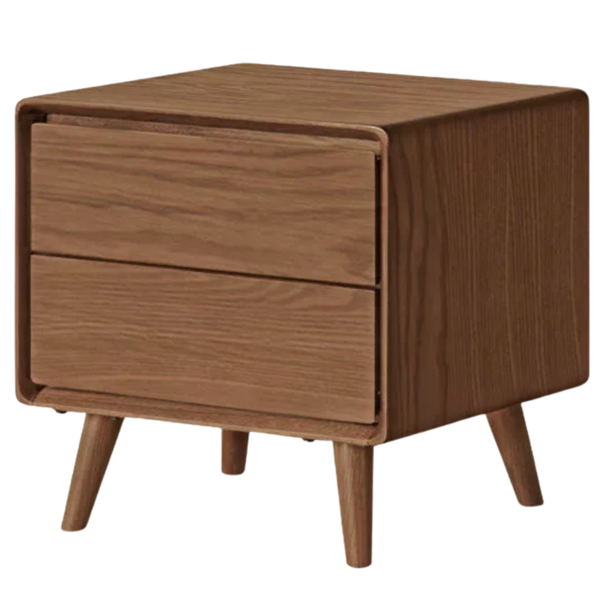 Solid Longan Hardwood Minimalist Style Nightstand