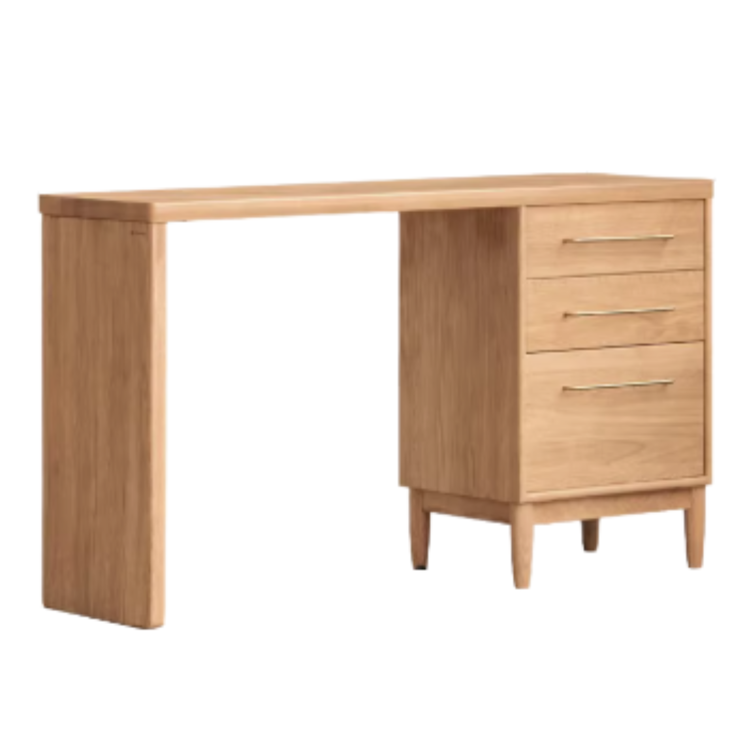 Solid RubberWood, Oak Solid Wood Large Capacity Dining Sideboard