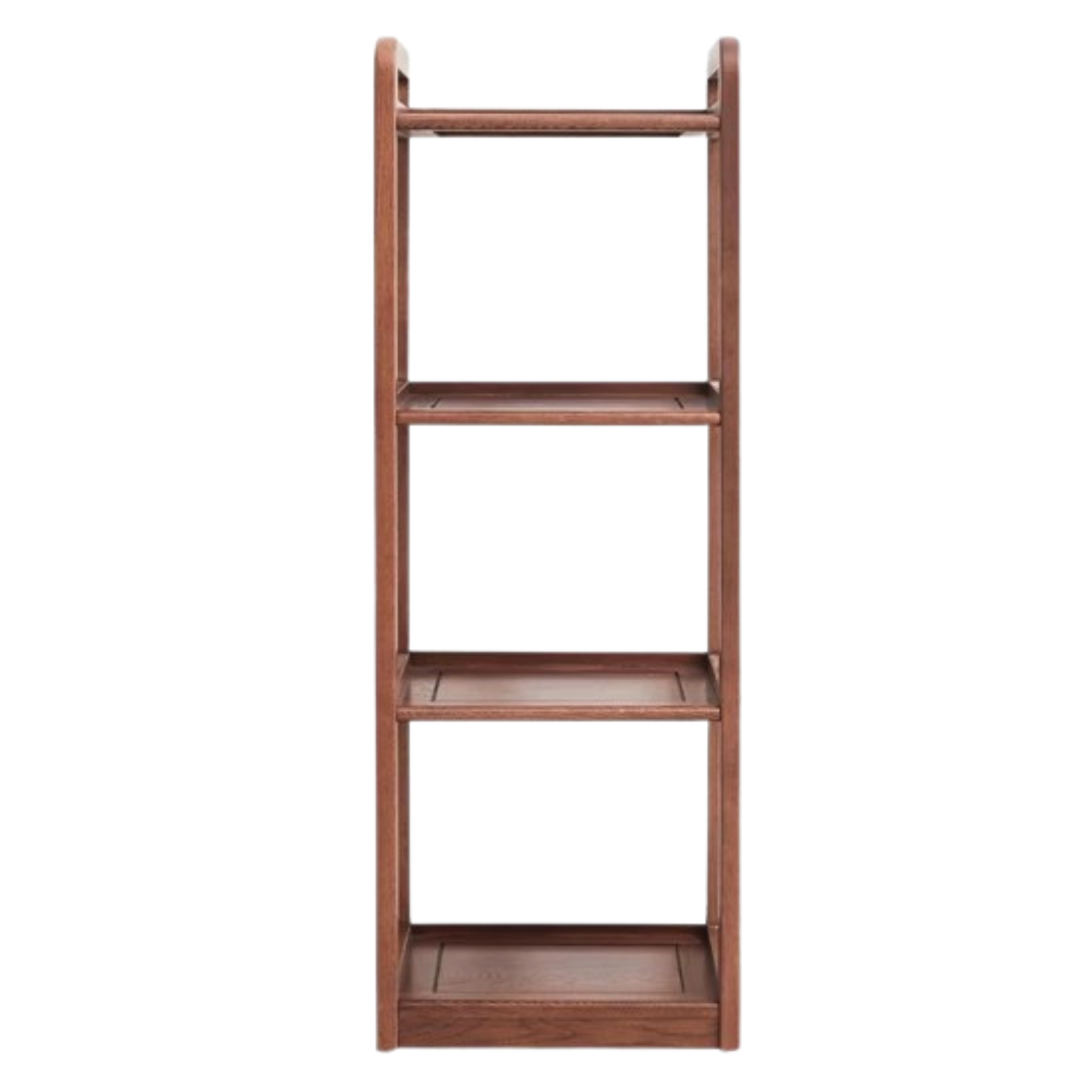 Oak Solid Wood Floor-Standing Bookshelf, Flower Rack
