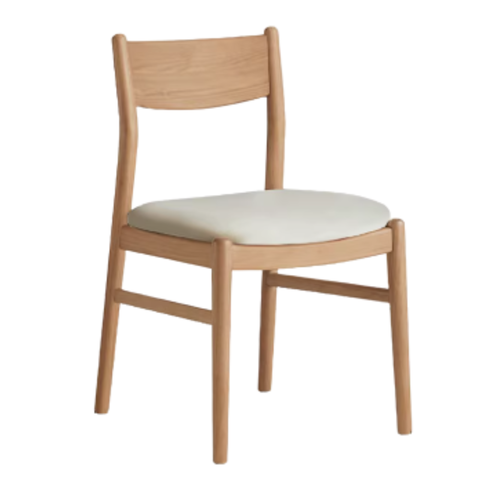 4 pcs Black Walnut, Ash, Oak, White Oak, Beech, Sandalwood Solid Wood Dining Chair Retro