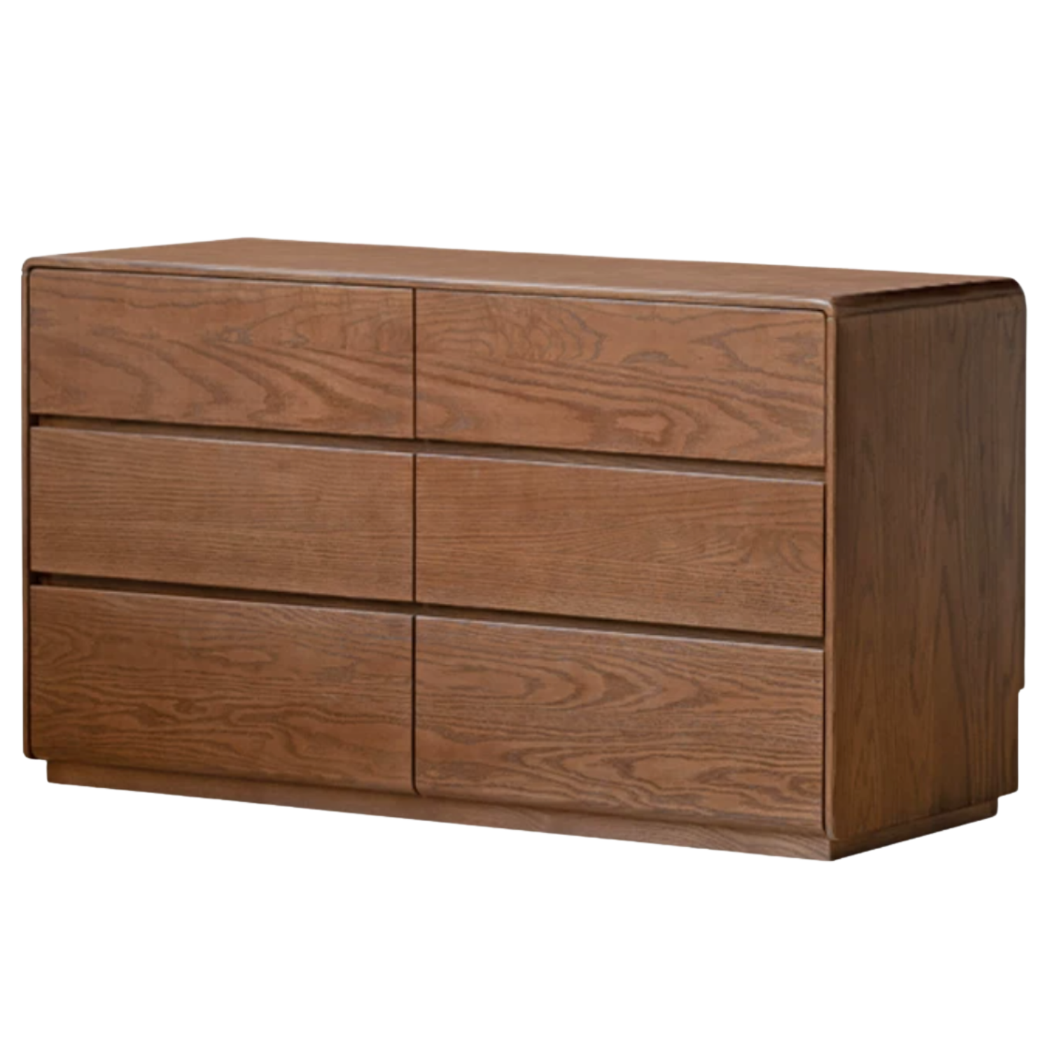 Oak Solid Wood Retro Style Retractable Vanity Table.