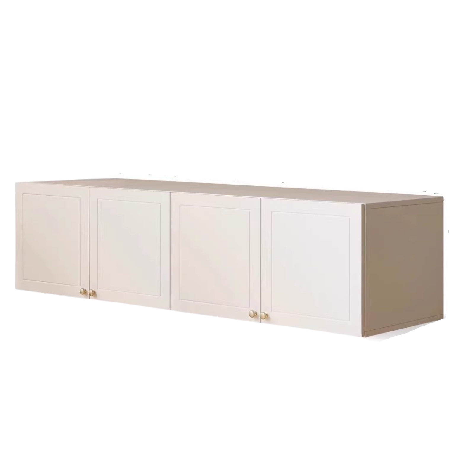 Pine Solid Wood Wardrobe French Cream Style.