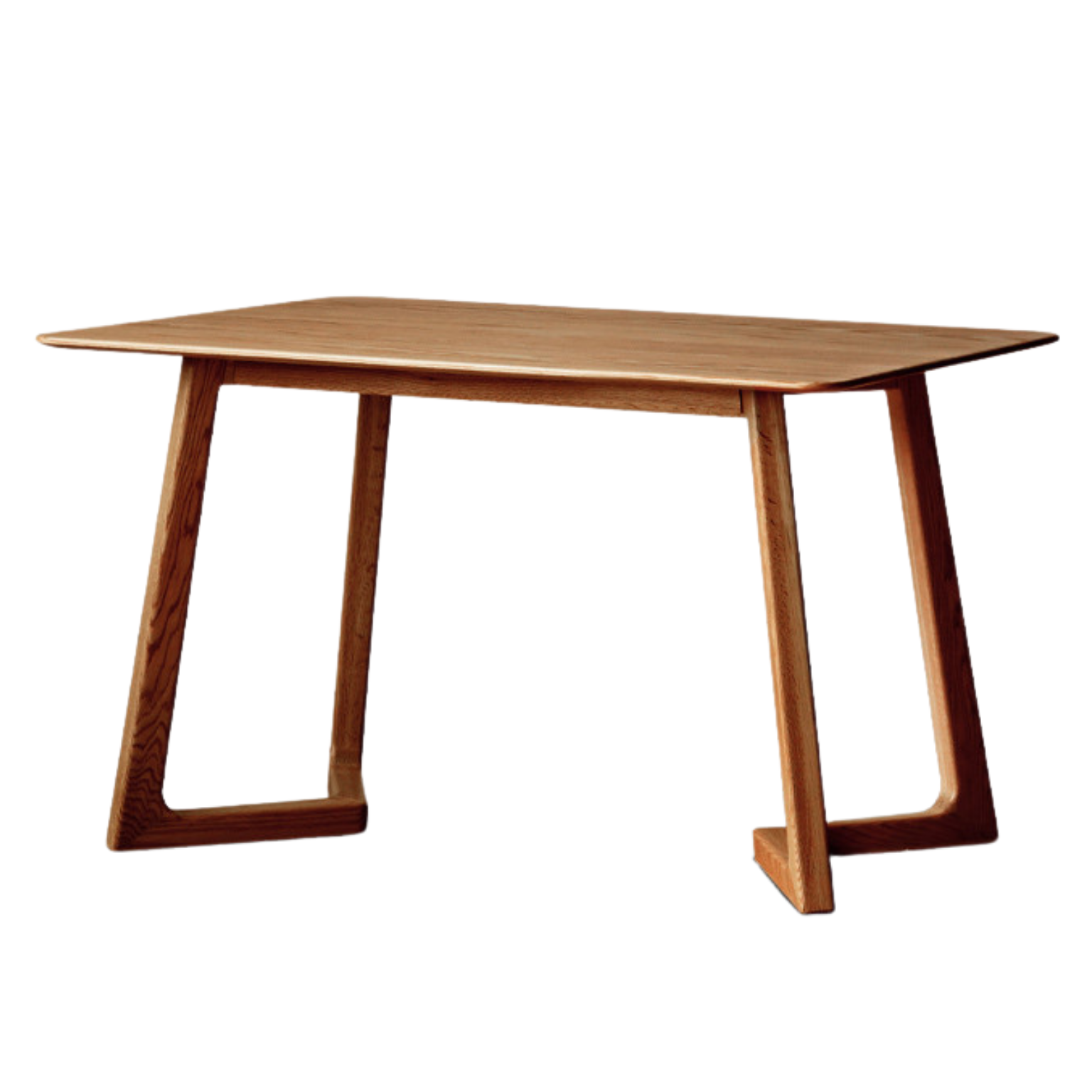 Black Walnut, Oak Solid Wood Rectangular Dining Table