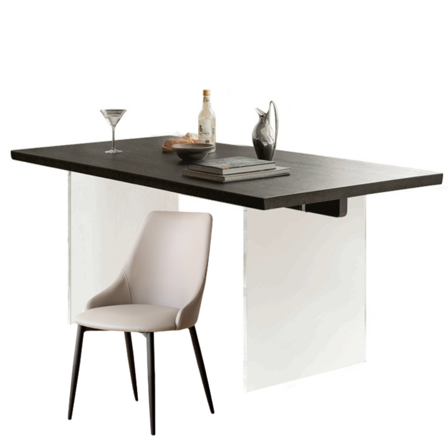 Oak Solid Wood Suspended Dining Table