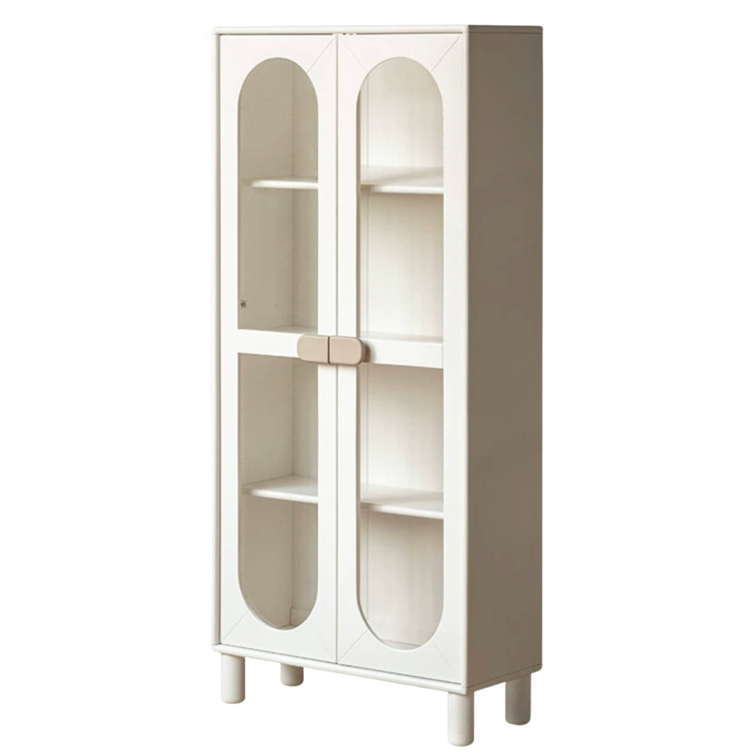Beech, Solid Rubberwood Children's Сombination Bookcase