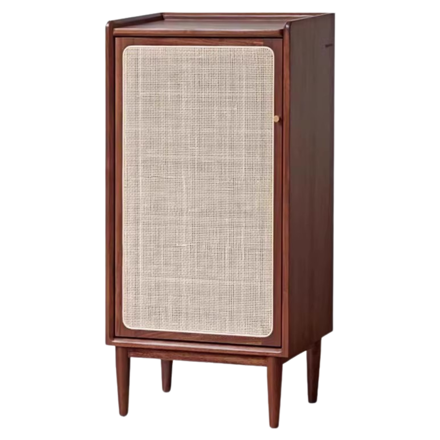 Oak Solid Wood Narrow Style With Doorshoe Cabinet