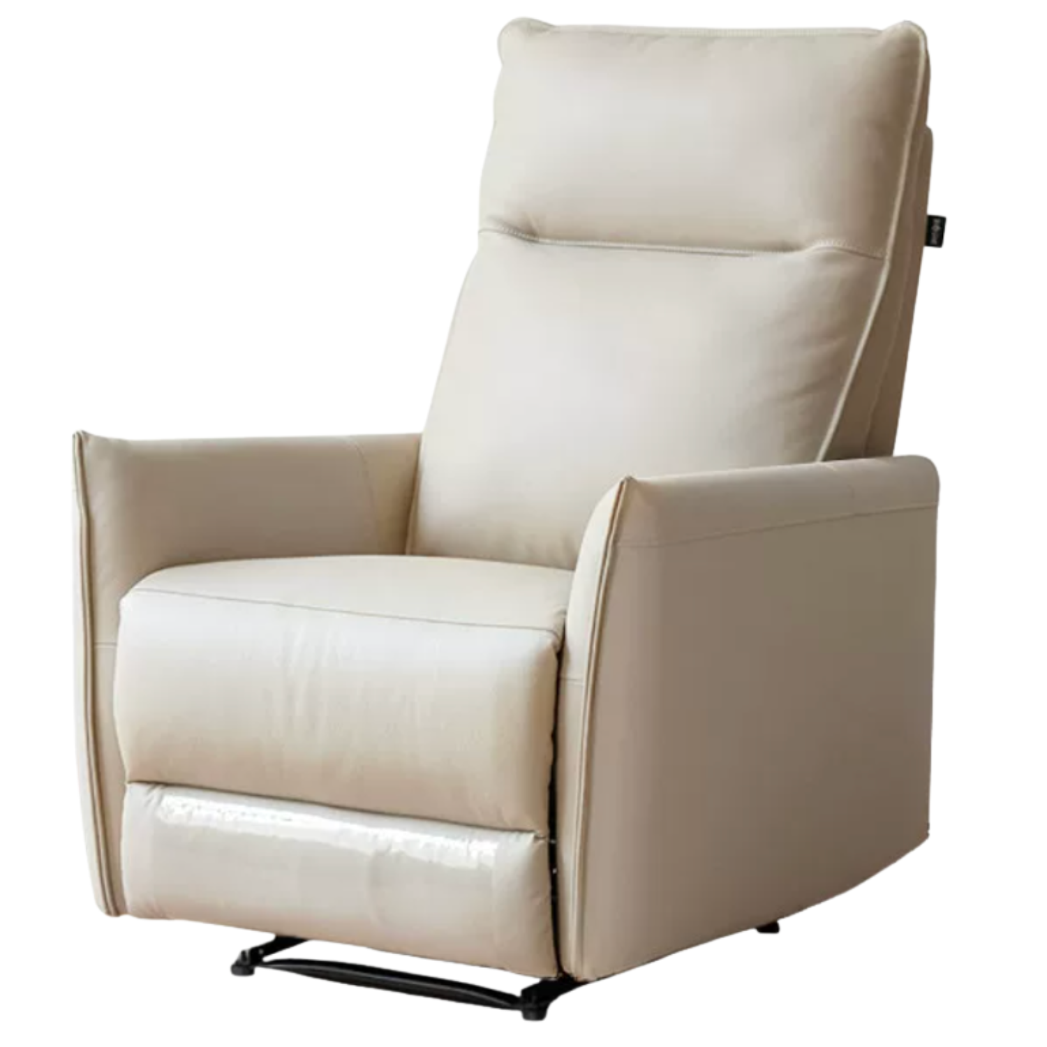 Genuine Leather Swivel Recliner Chair