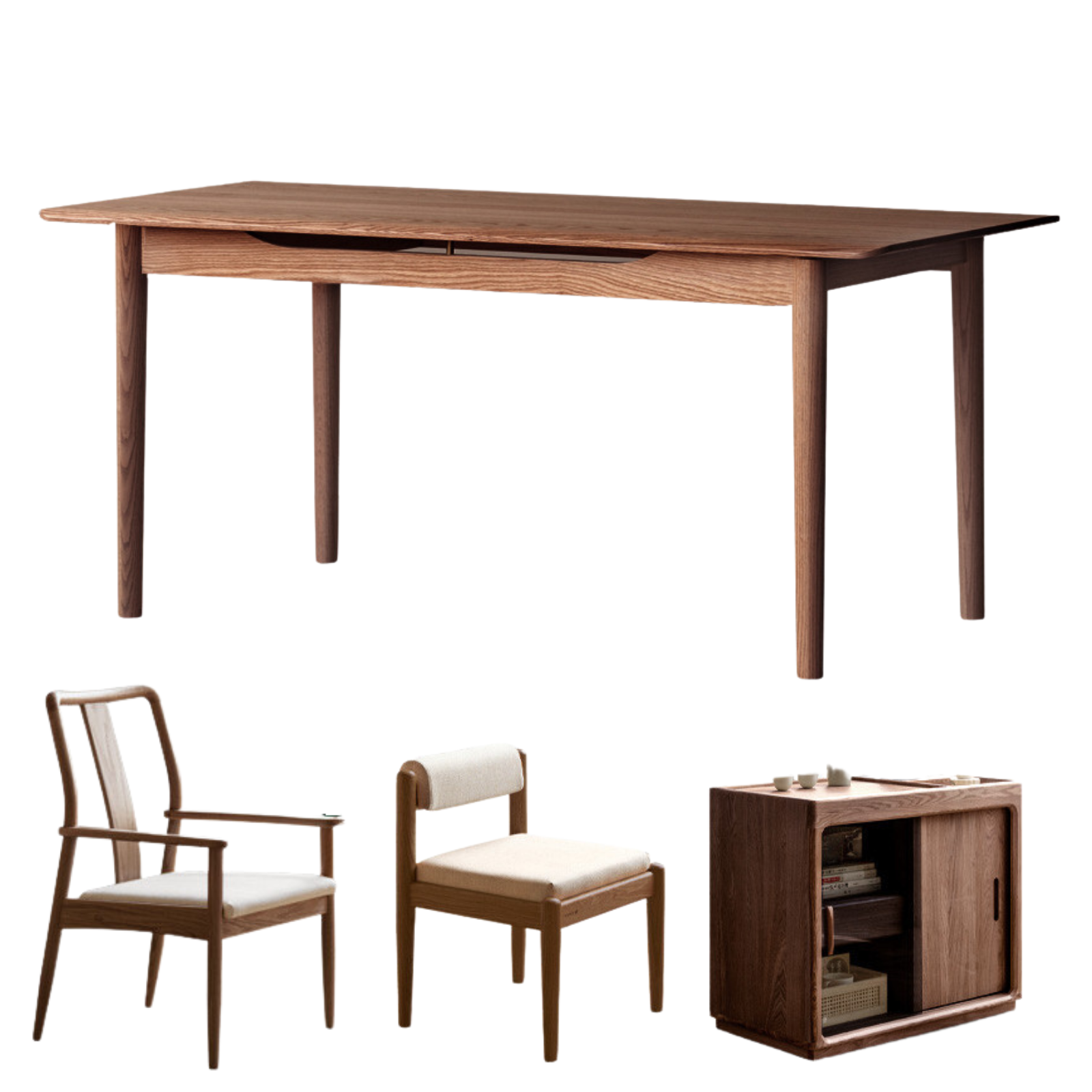 Oak Solid Wood Modern Tea Table