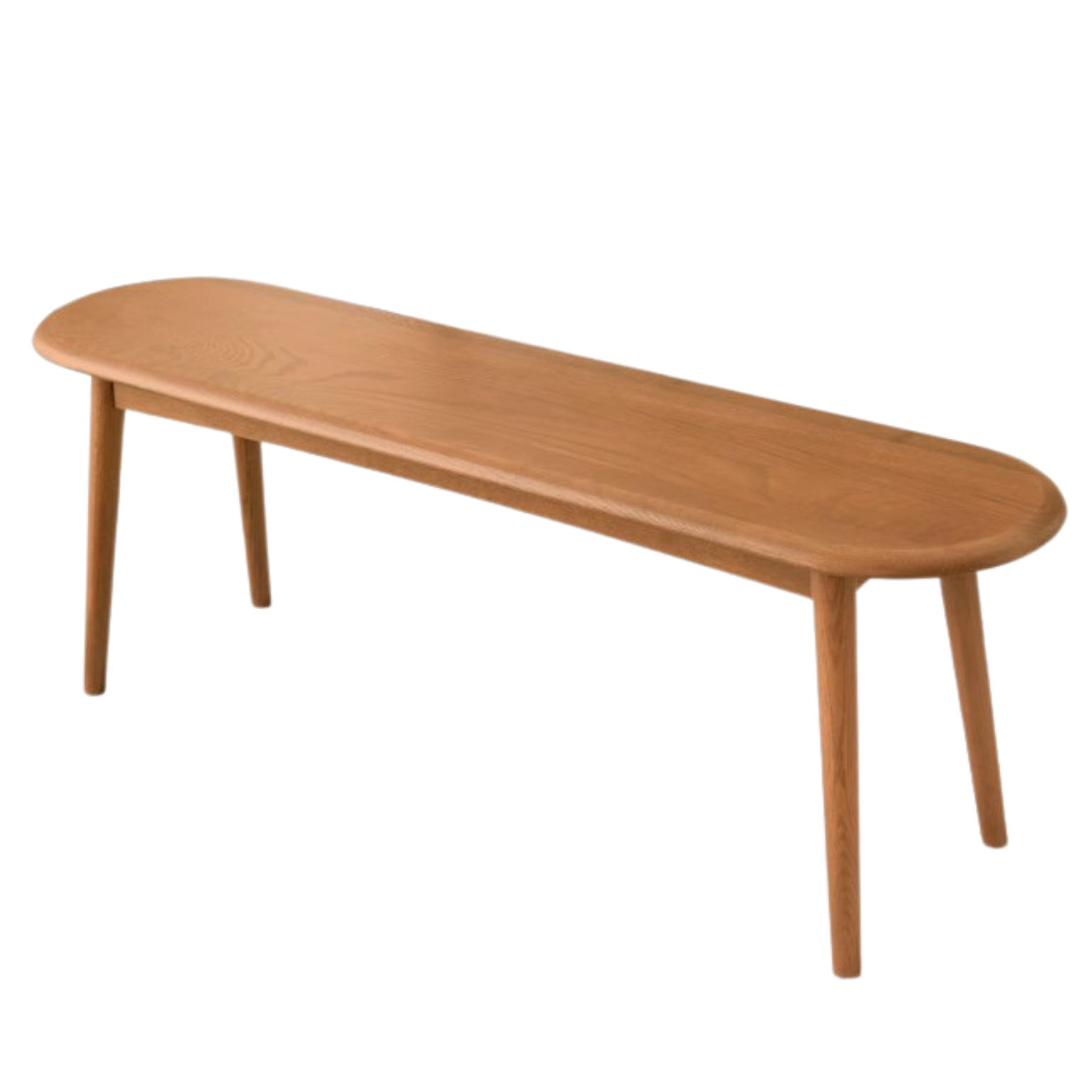 Oak Solid Wood Simple Bench