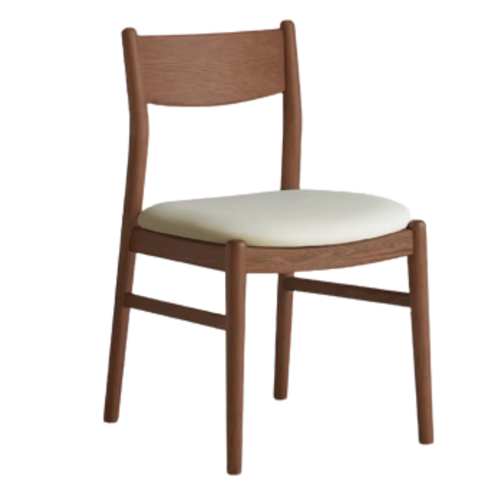4 pcs Black Walnut, Oak, Ash Solid Wood Dining Chair Retro