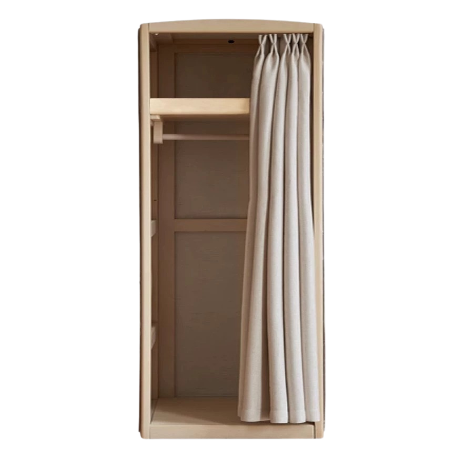 Birch Solid Wood Children's Wardrobe