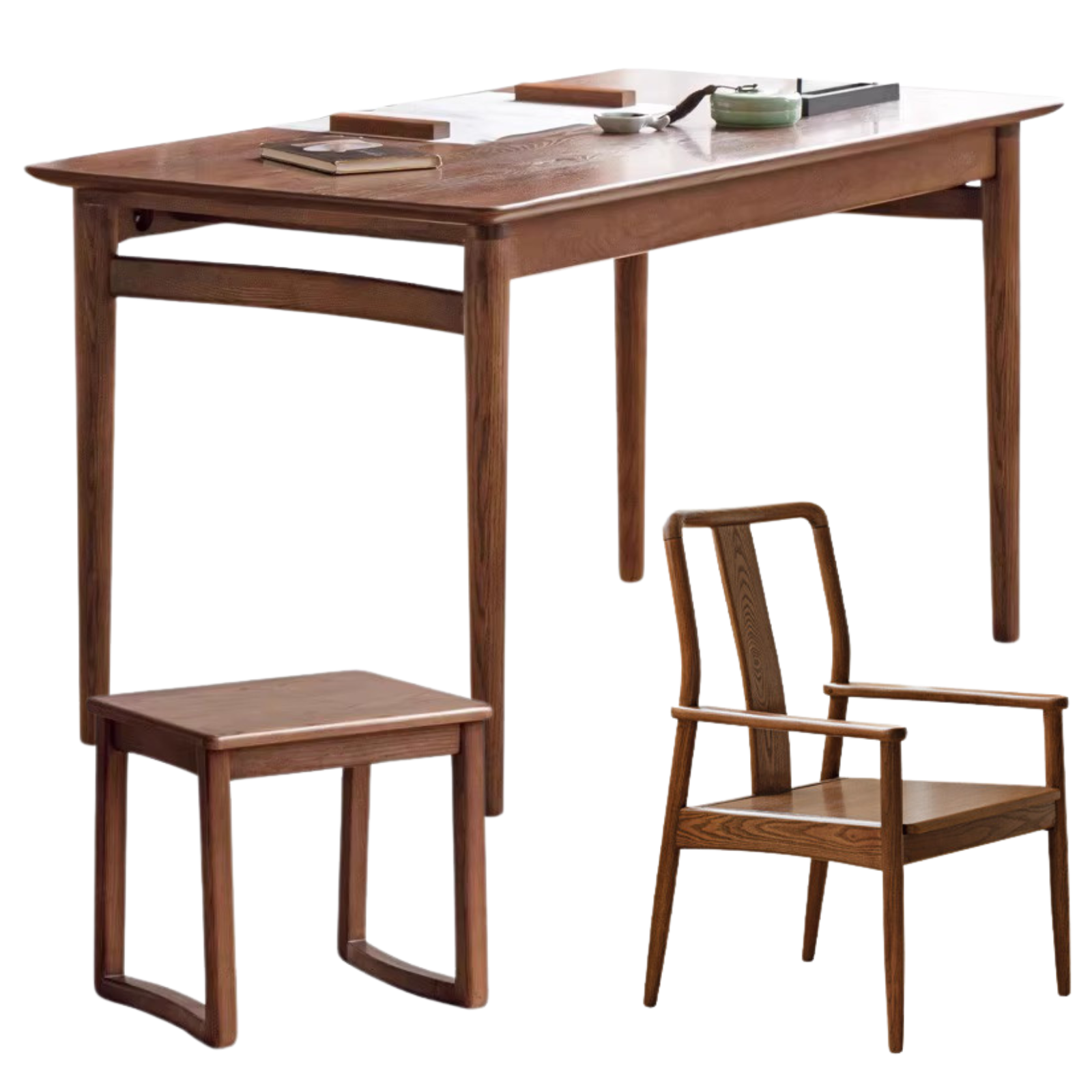 Ash Solid Wood Modern Tea Table