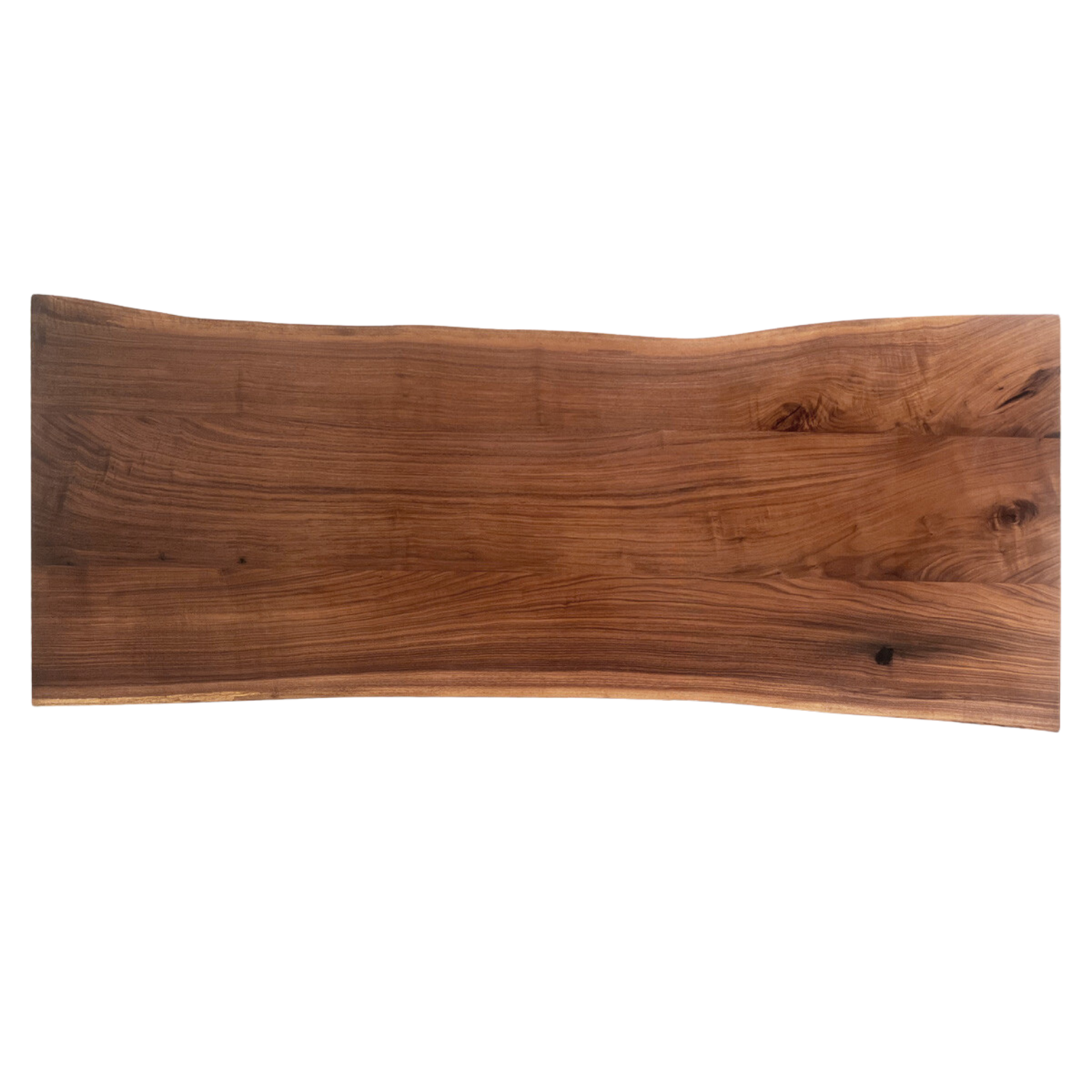 Black Walnut Solid Wood Natural Edge Large Board Dining Table