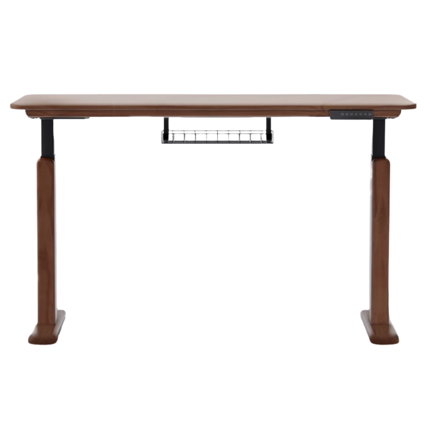 Black Walnut, Oak, Sandalwood, Ash Solid Wood Electric Elevating Desk