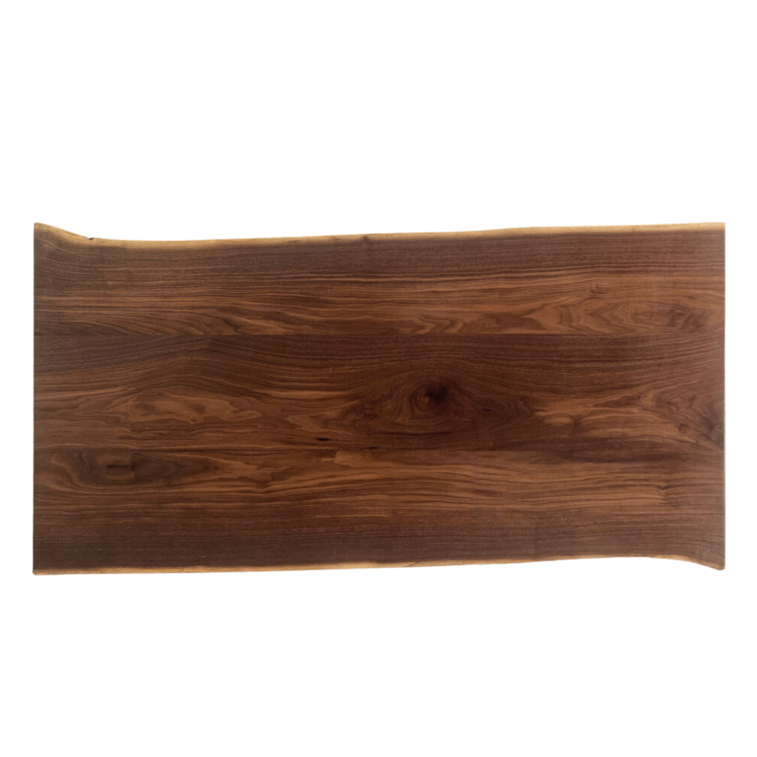 Black Walnut Solid Wood Natural Edge Large Board Dining Table