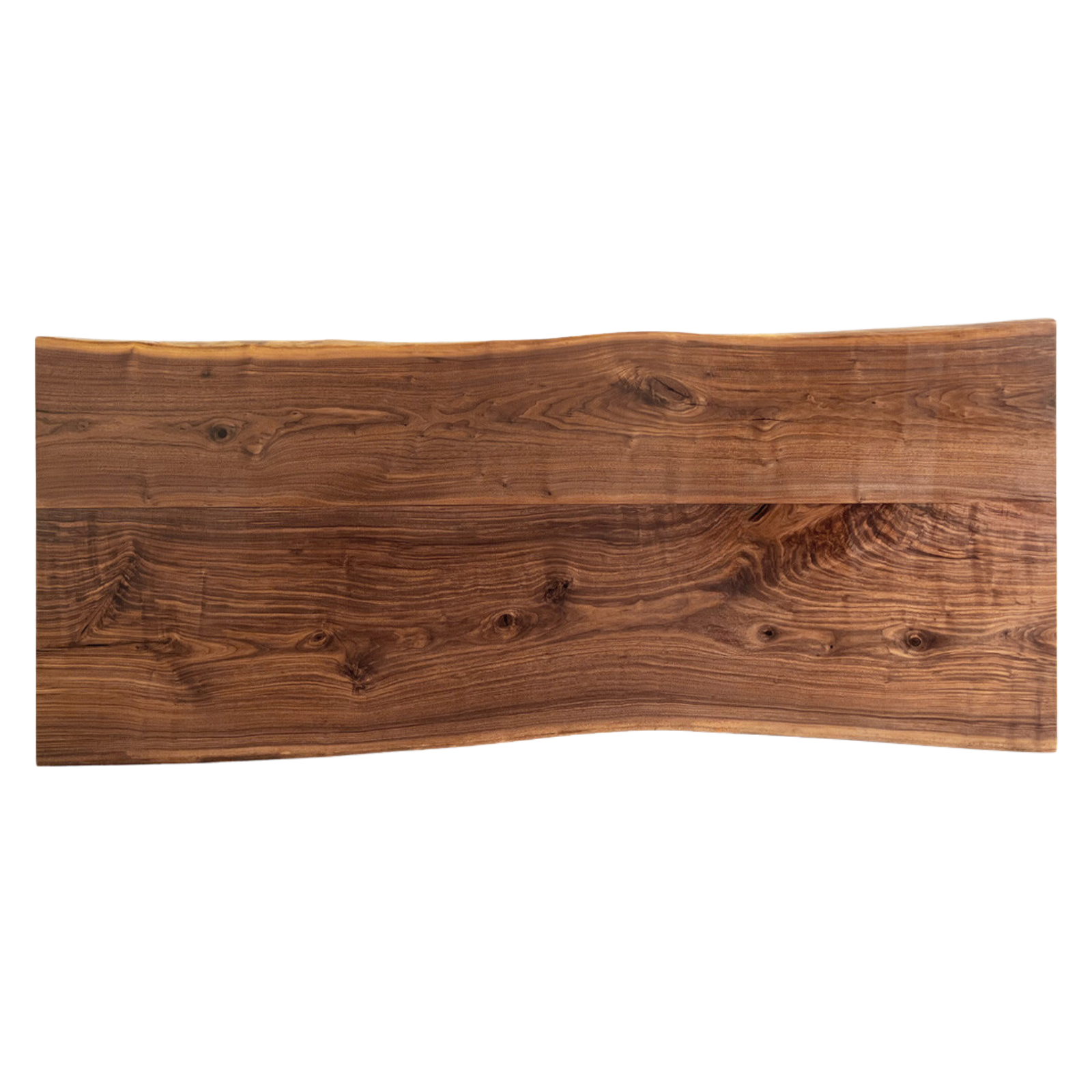 Black Walnut Solid Wood Natural Edge Large Board Dining Table
