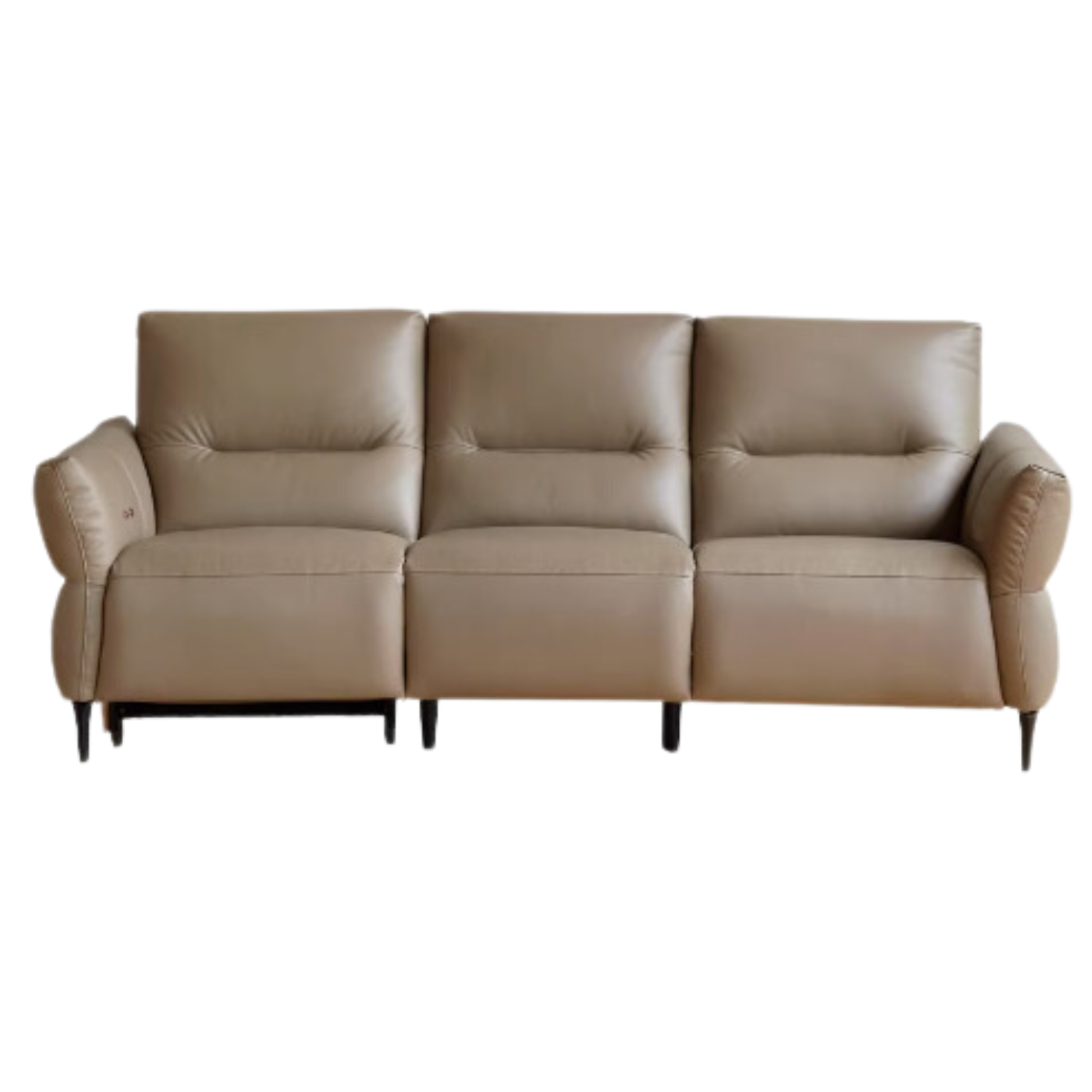 Leather Sofa, Head Layer, Cowhide Electric Sofa.