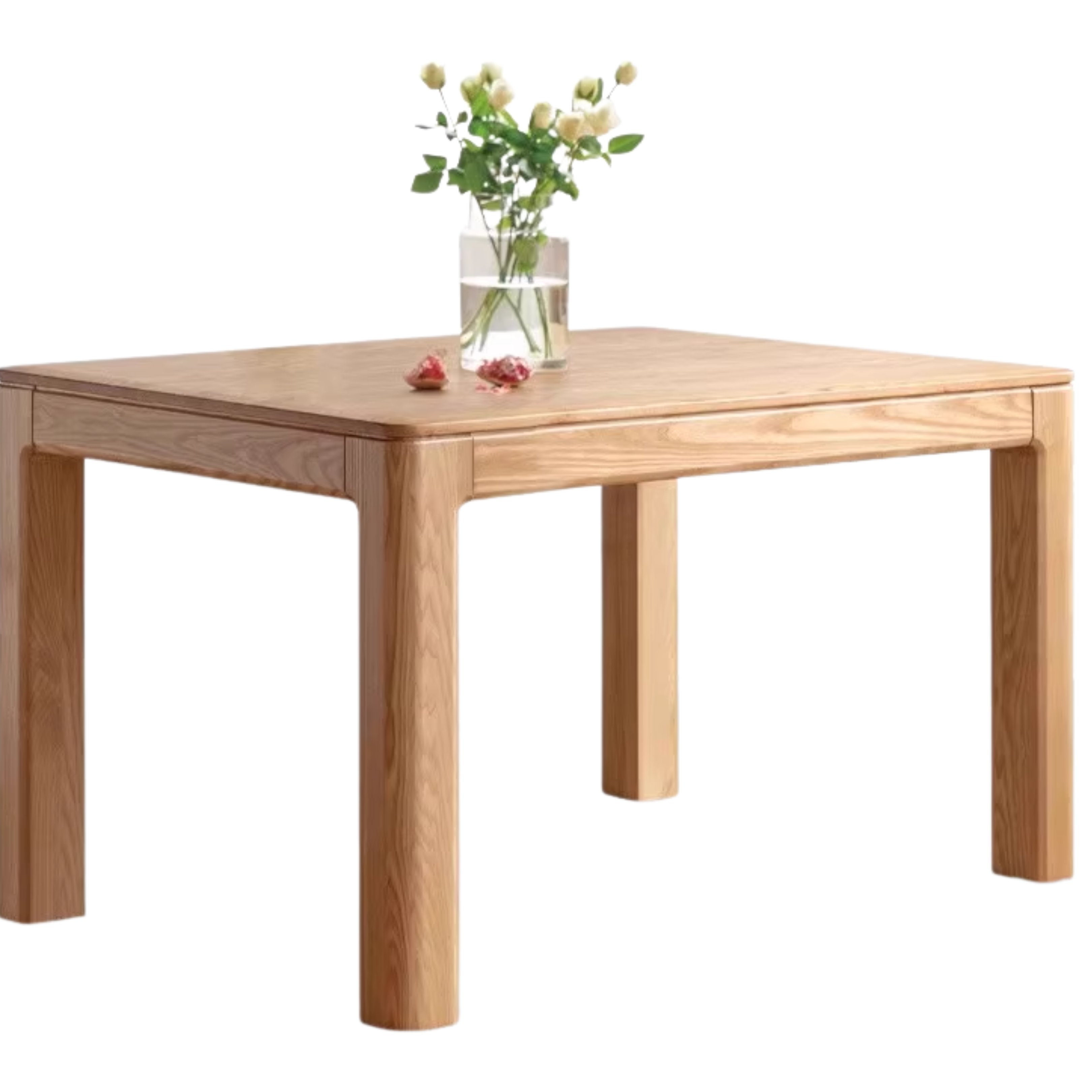Oak, Red Oak Solid Wood Rectangular Dining Table