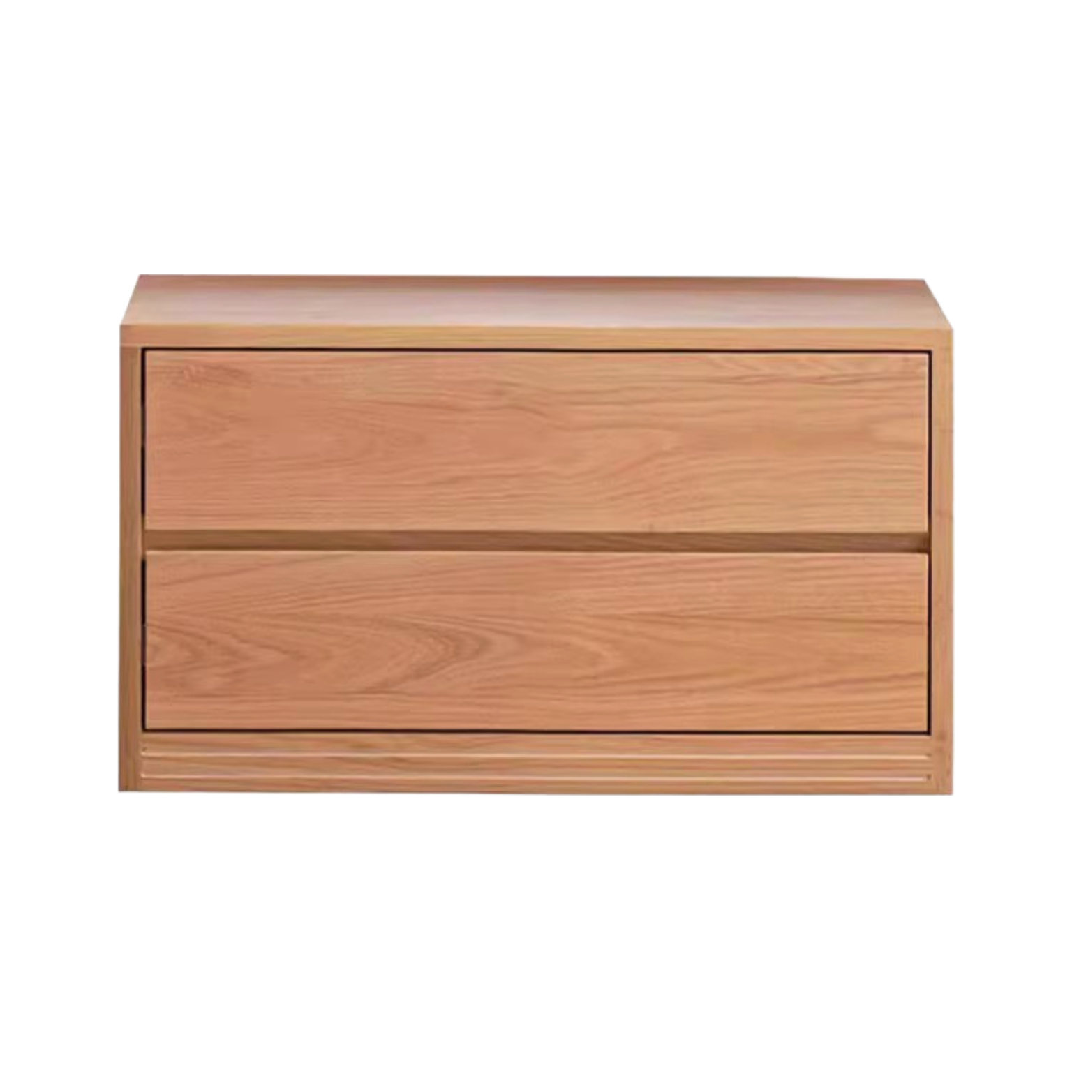 Oak Solid Wood Floor To Ceiling Bookshelves