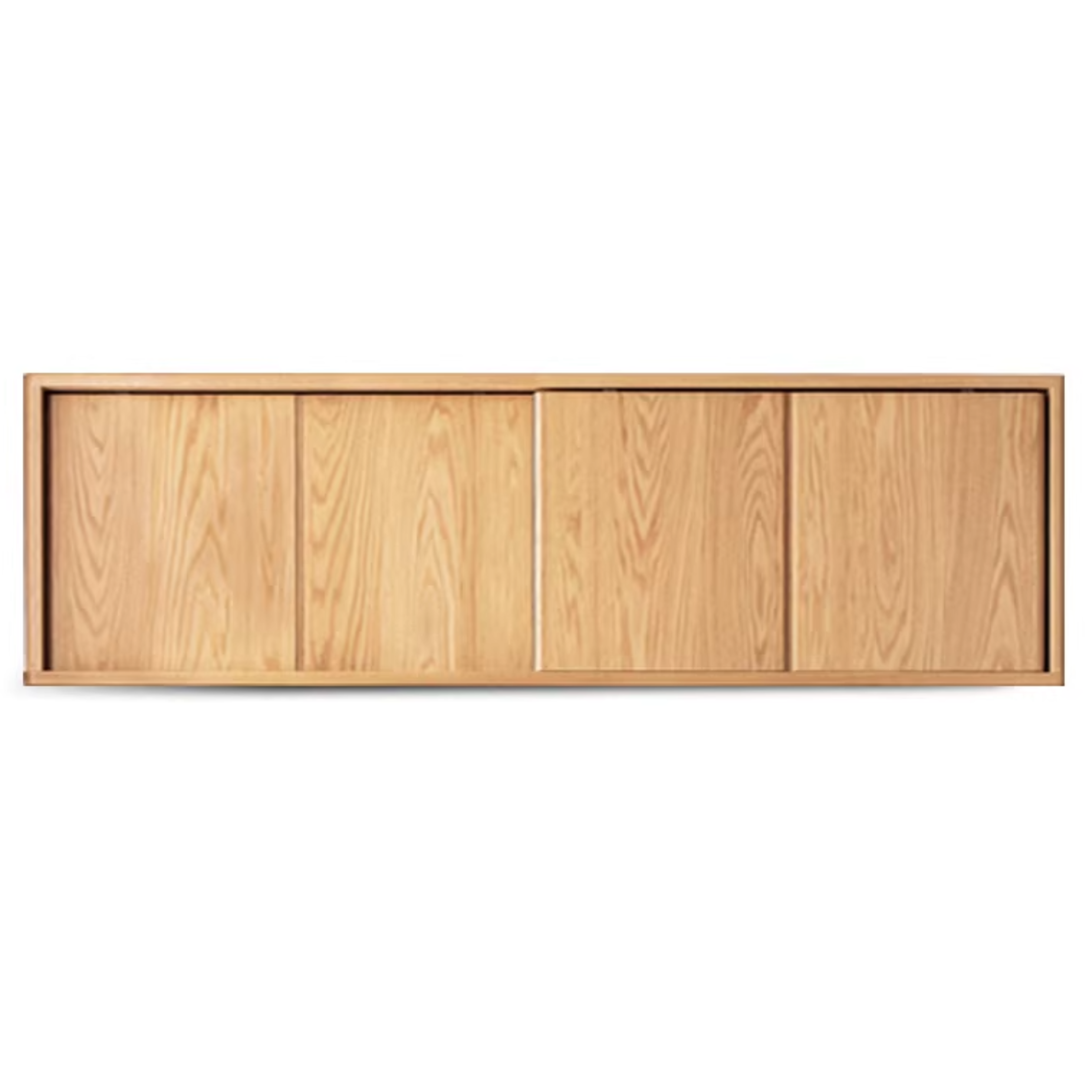 Oak Solid Wood Modern Storage Wardrobe.