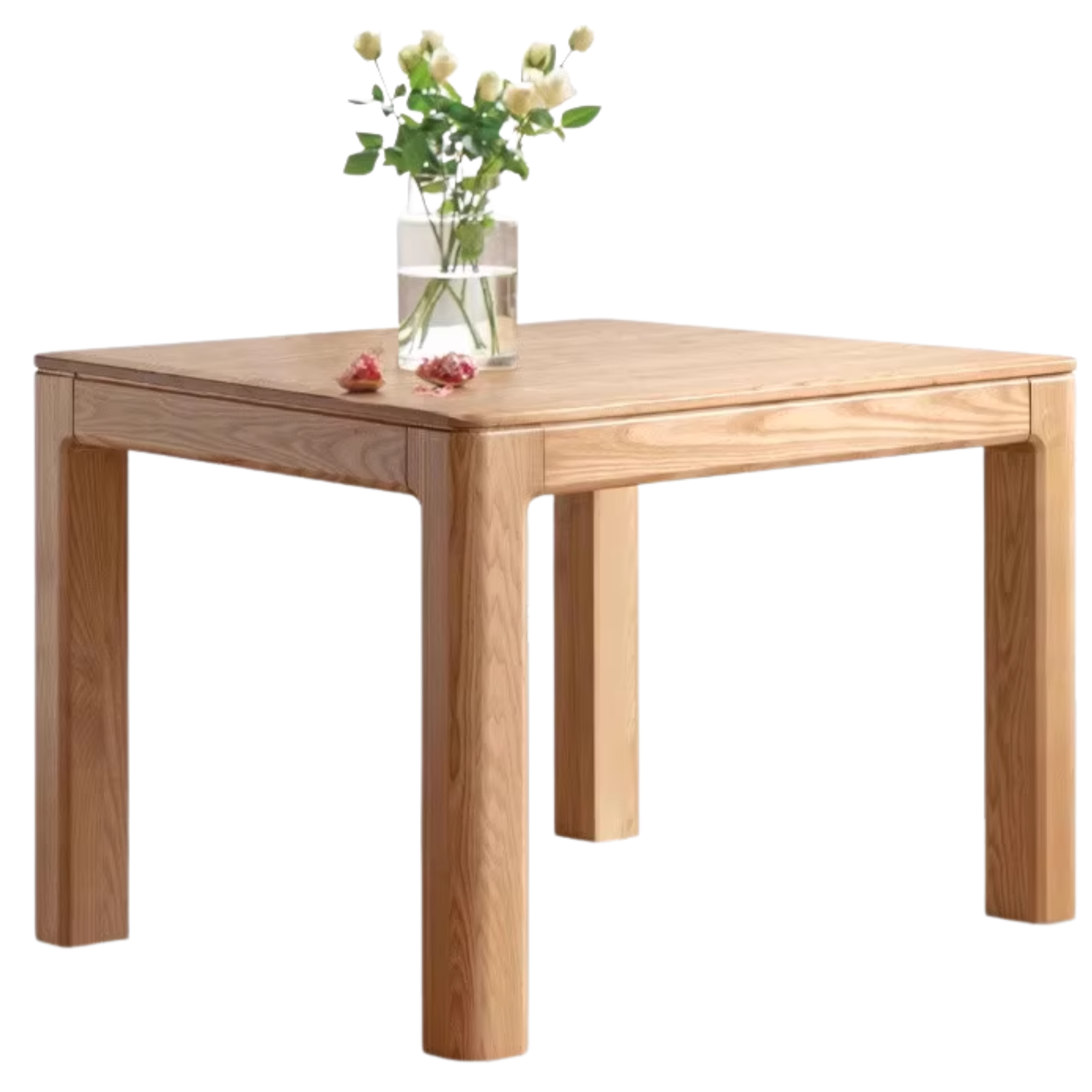 Oak, Red Oak Solid Wood Rectangular Dining Table