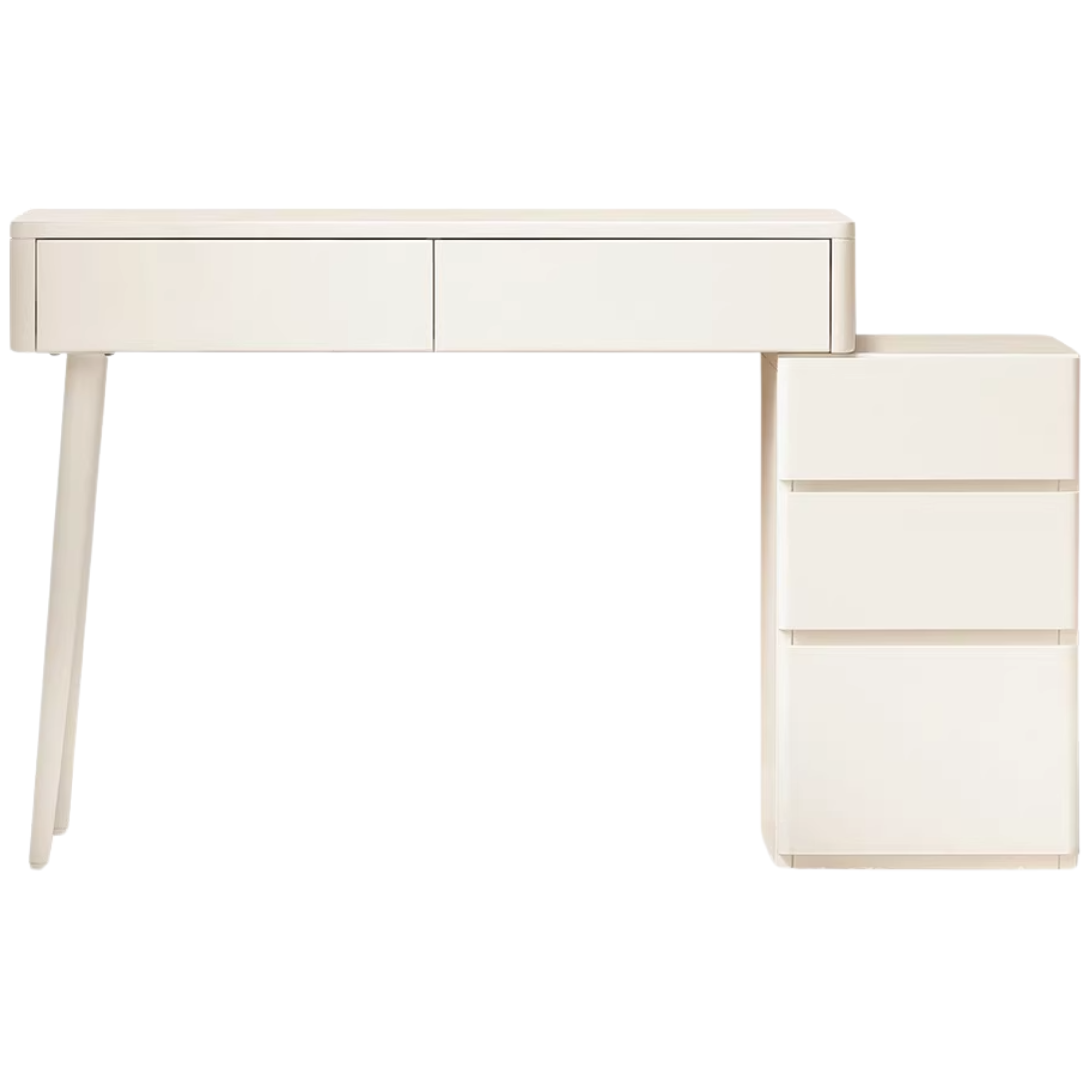 Poplar Solid Wood Telescopic Dressing Table