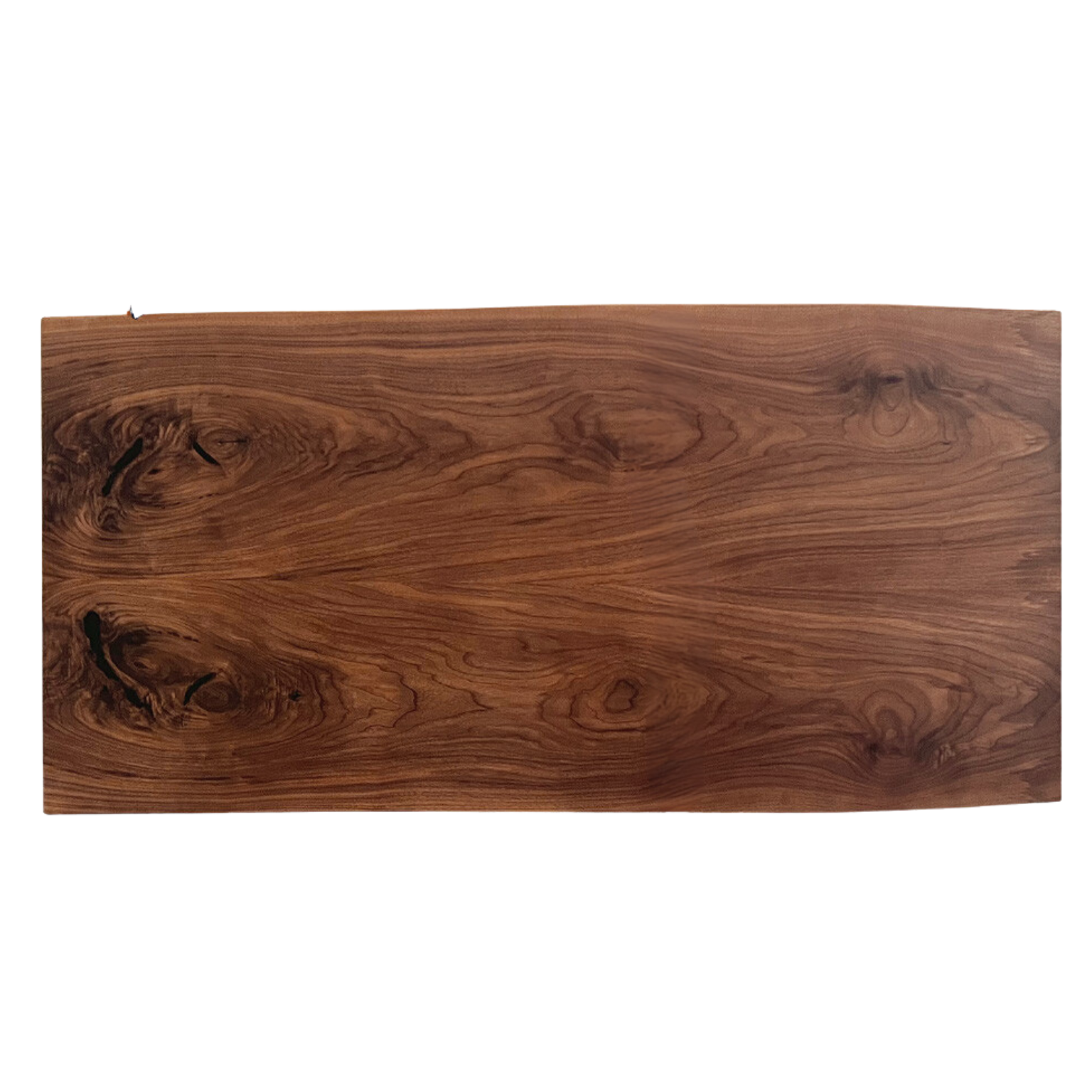 Black Walnut Solid Wood Natural Edge Large Board Dining Table