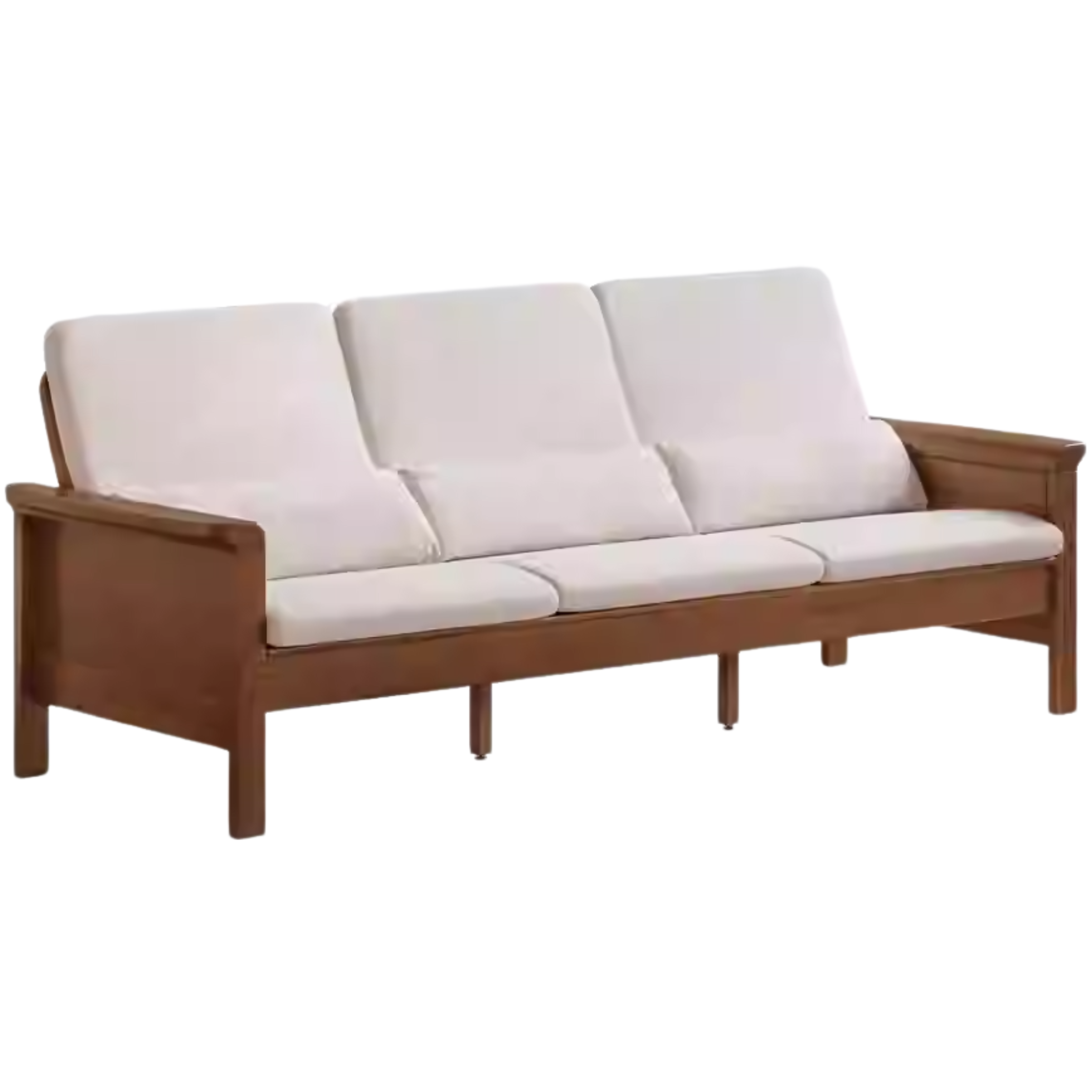 Ash Solid Wood Dual-purpose Fabric Sofa