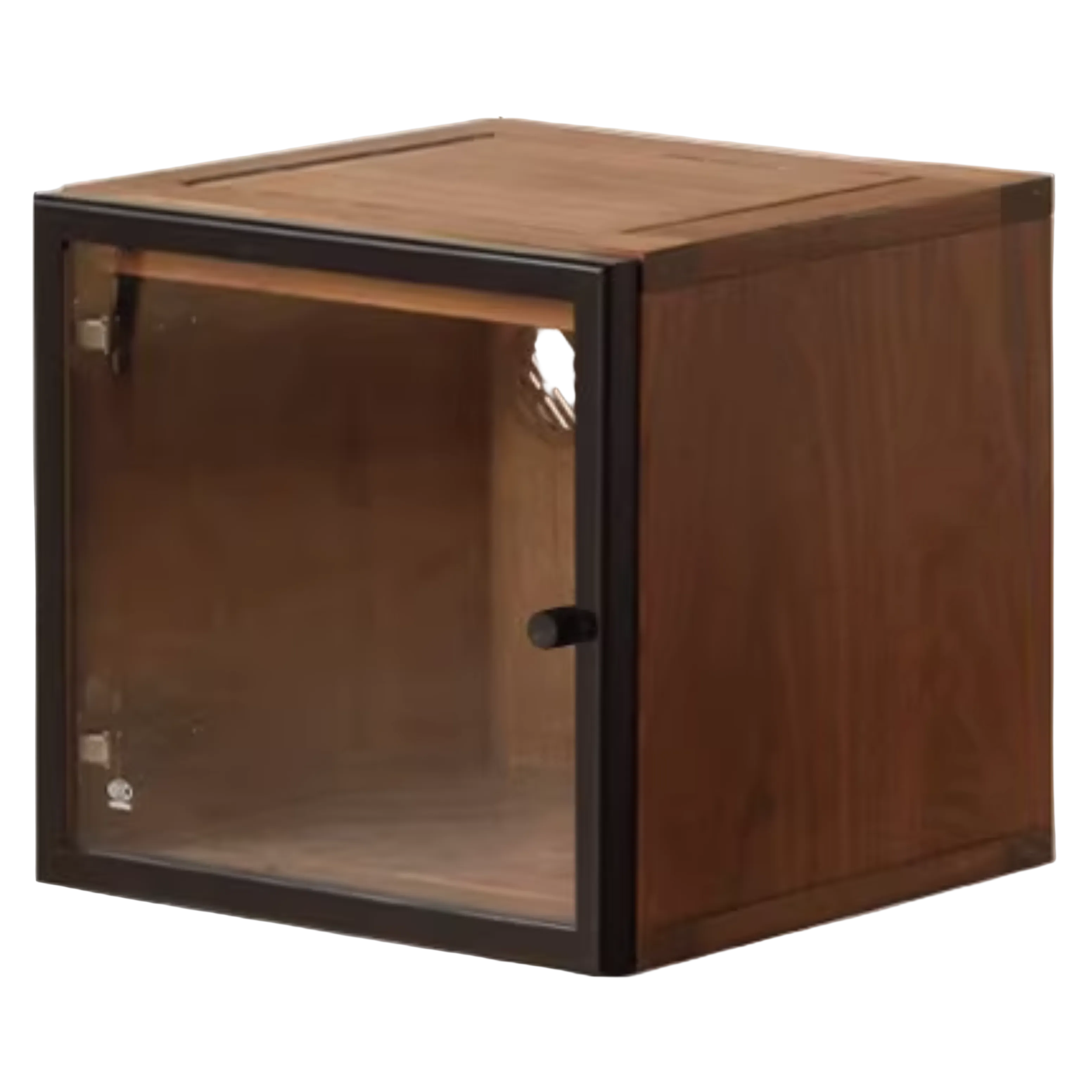 Oak, Cherry, Black Walnut Solid Wood Top Cabinet Combination Bookcase