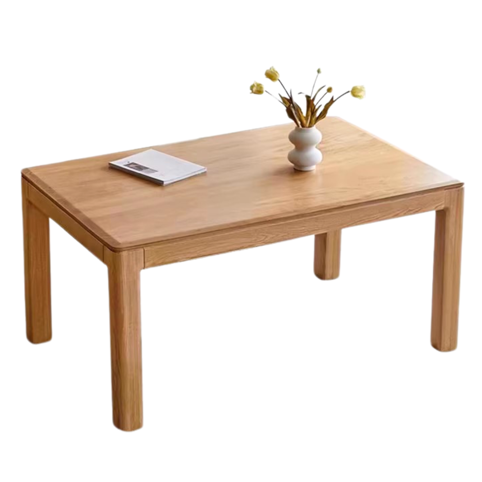 Ash Solid Wood Long Dining Table