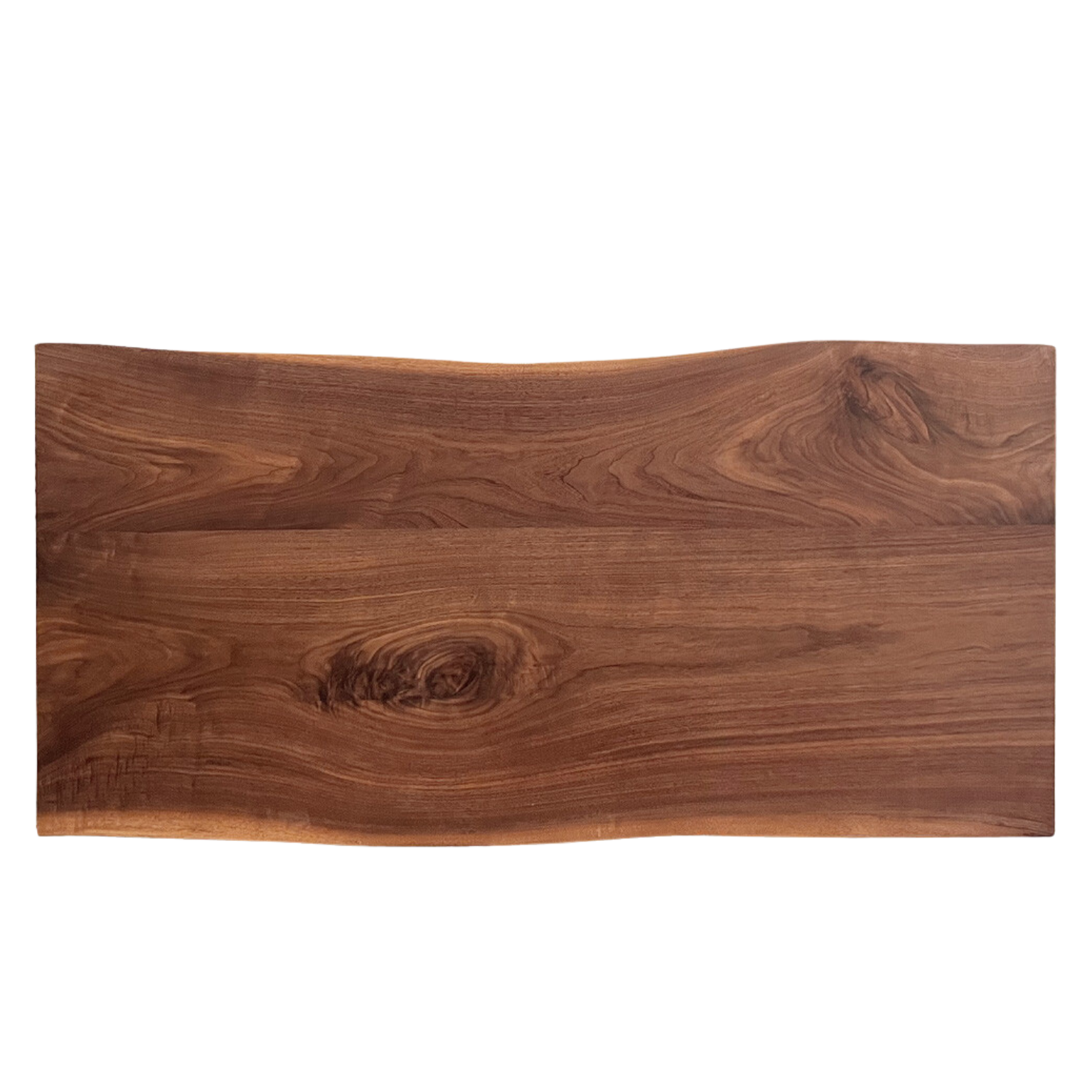 Black Walnut Solid Wood Natural Edge Large Board Dining Table