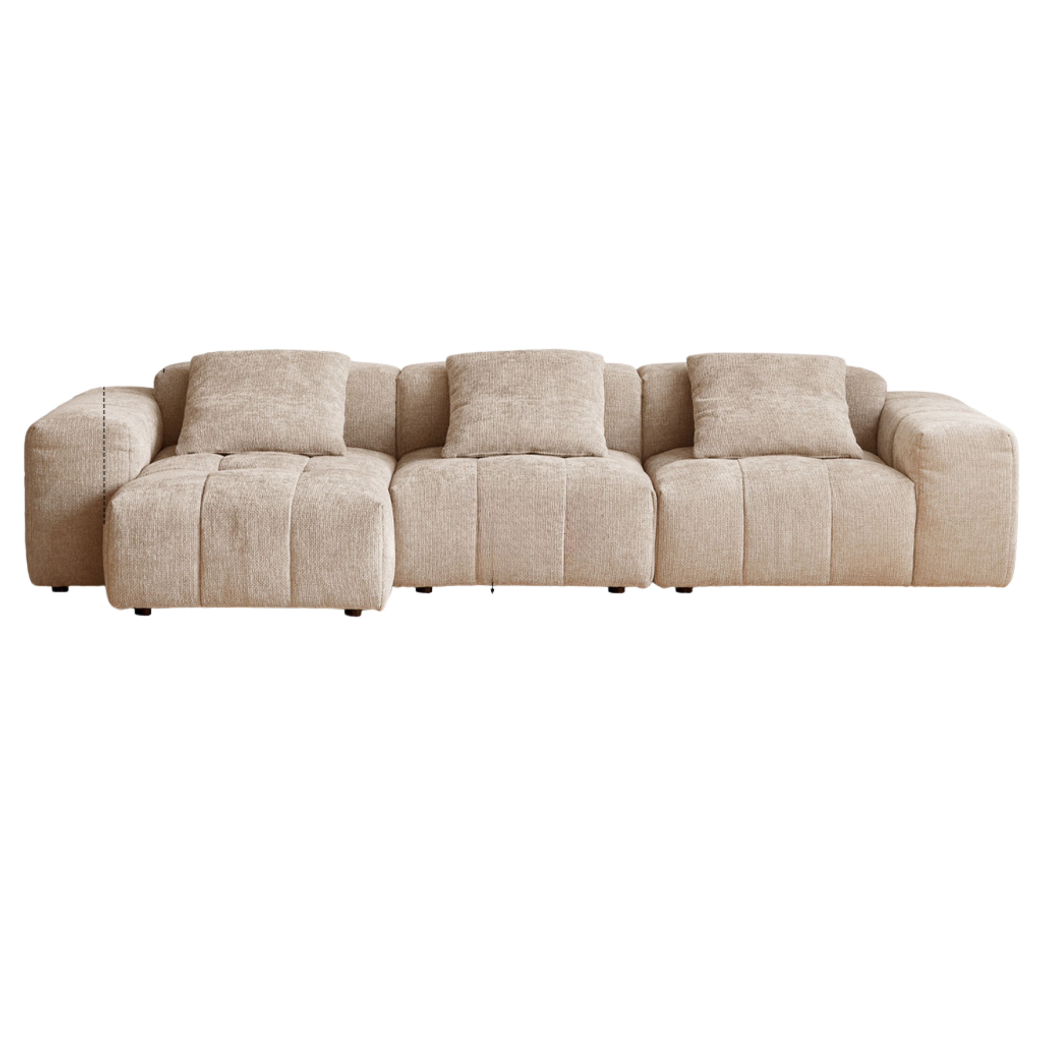 Modular Chenille Sofa – Modern Casual Free-Combination Sectional