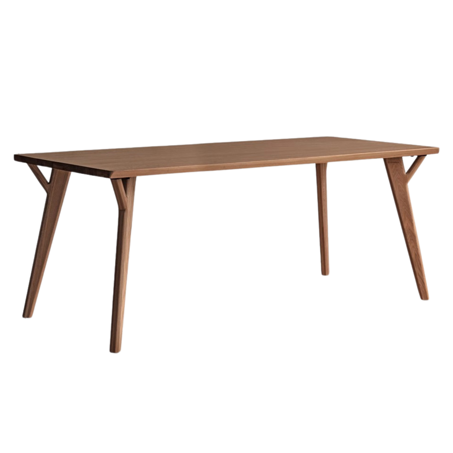 Ash Solid Wood Rectangular Dining Table