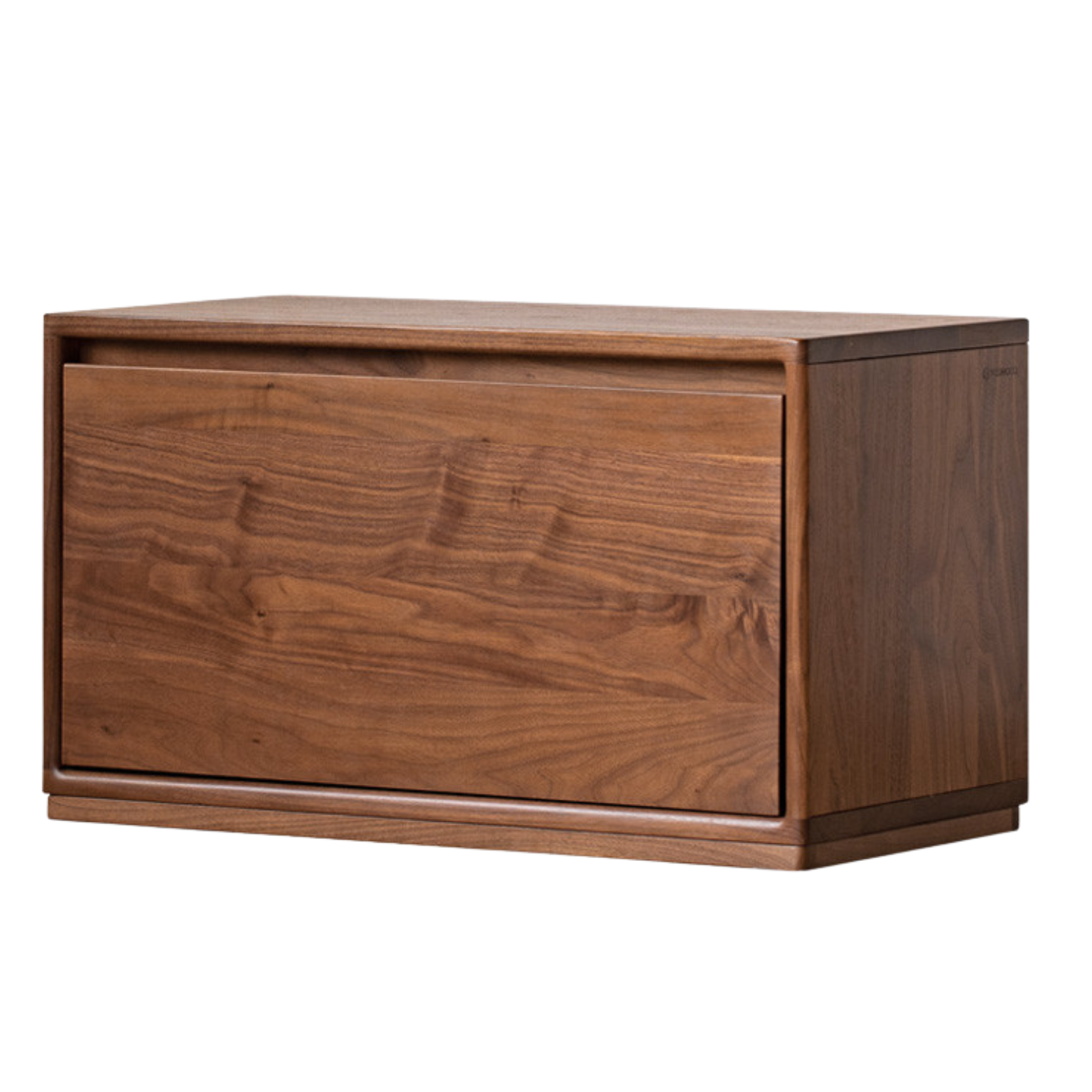 Black Walnut, Oak Solid Wood TV Cabinet Modern Module Combination Storage.