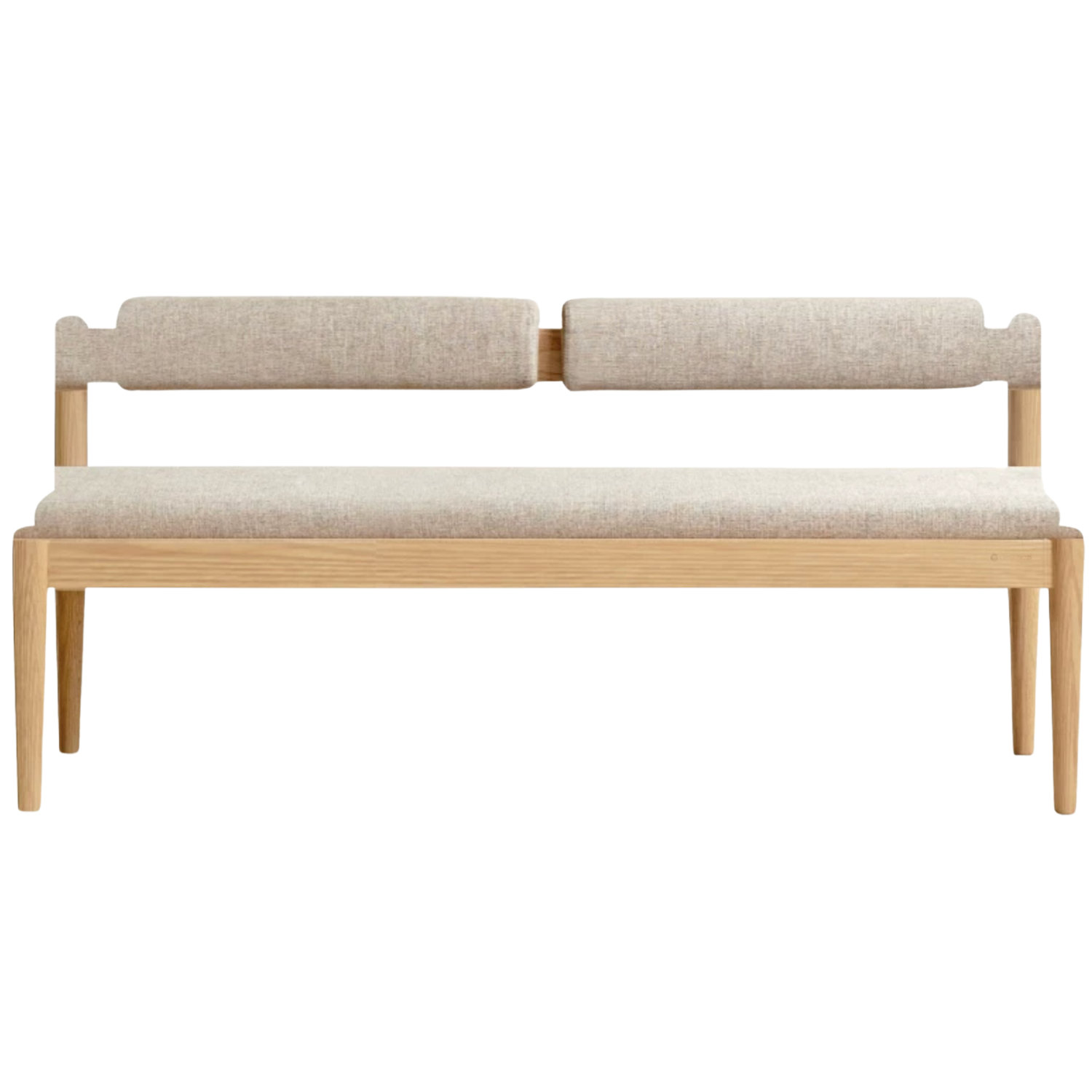 Black Walnut, Oak, Ash Solid Wood Soft Bench