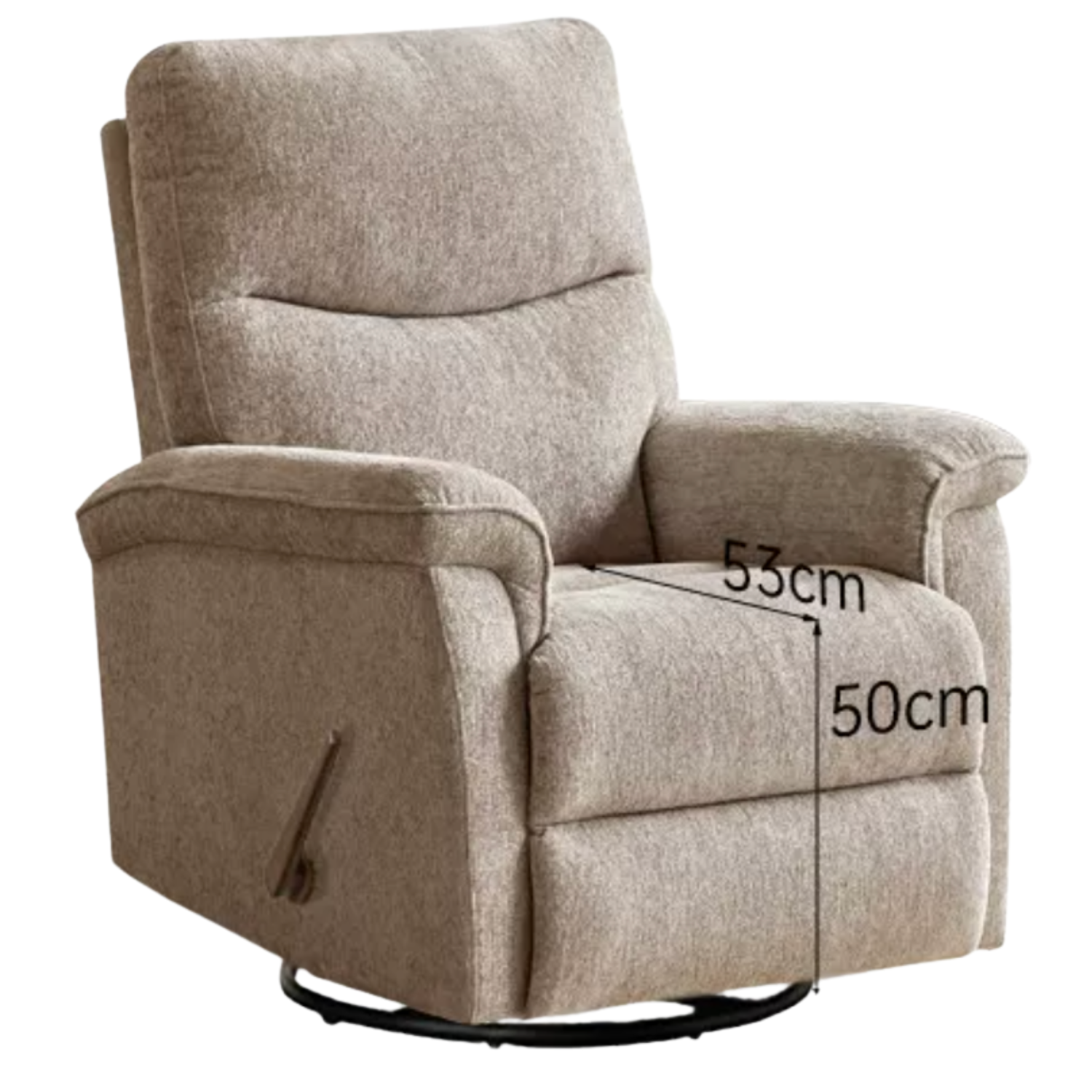Fabric Modern Style Armchair