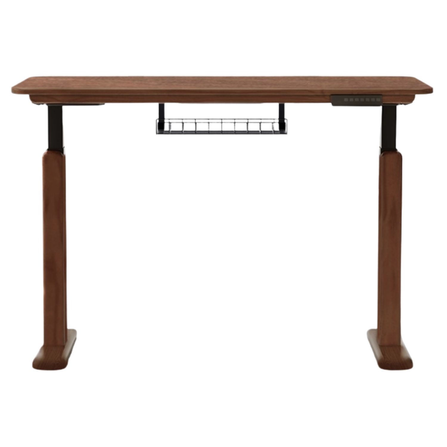 Black Walnut, Oak, Sandalwood, Ash Solid Wood Electric Elevating Desk