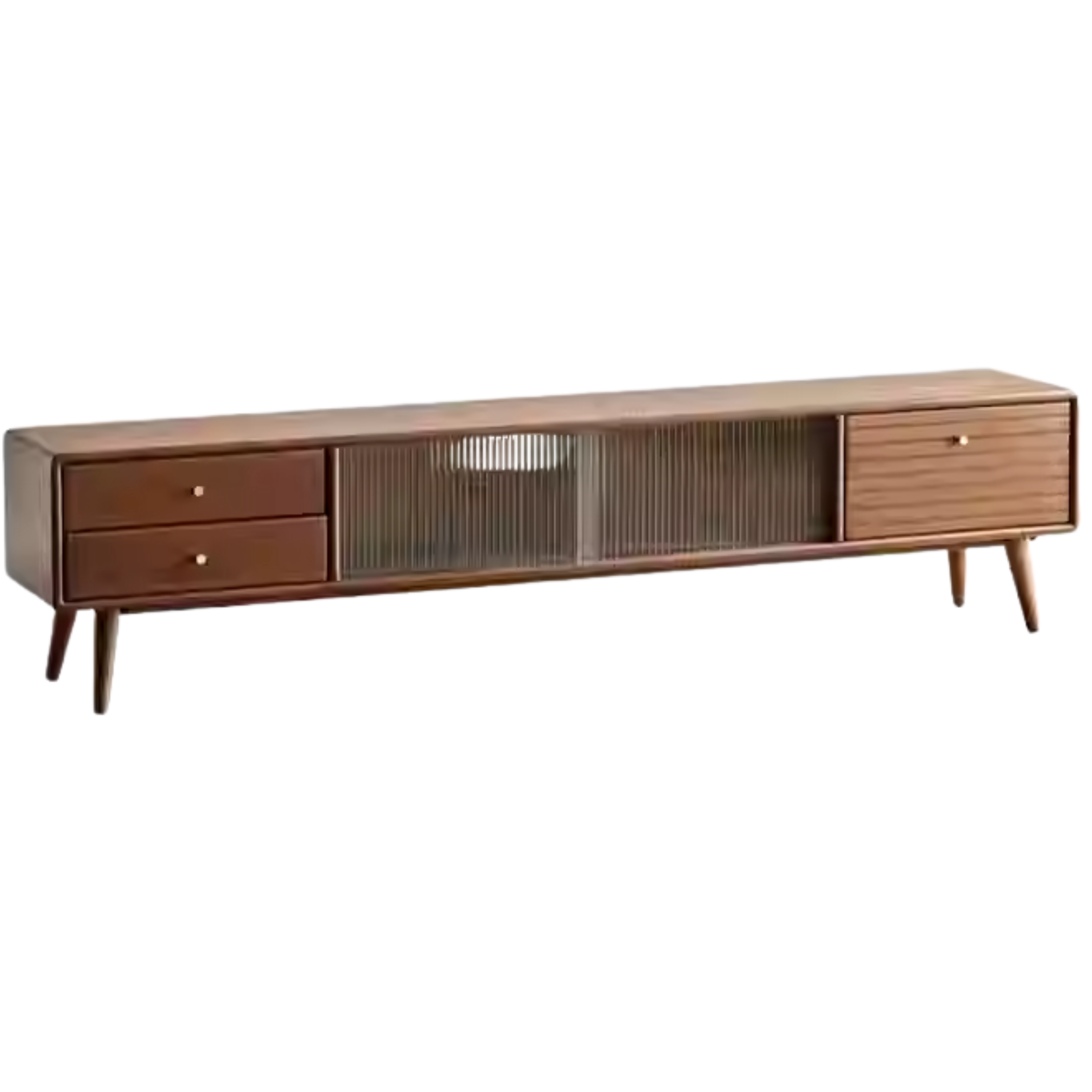 Rubber Solid wood Modern TV Cabinet.