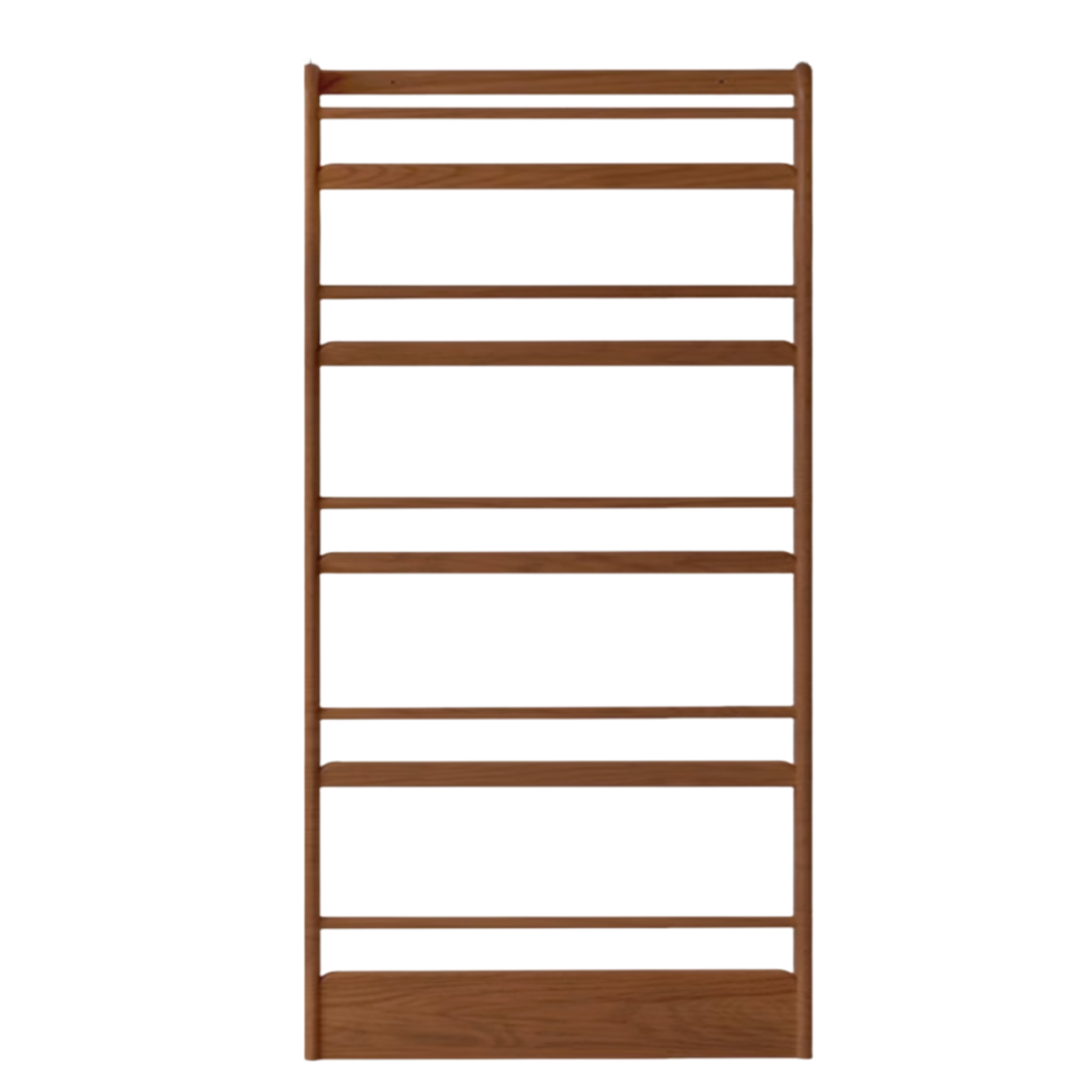 Oak, Beech Solid Wood Wall-mounted Ultra-thin Bookshelf